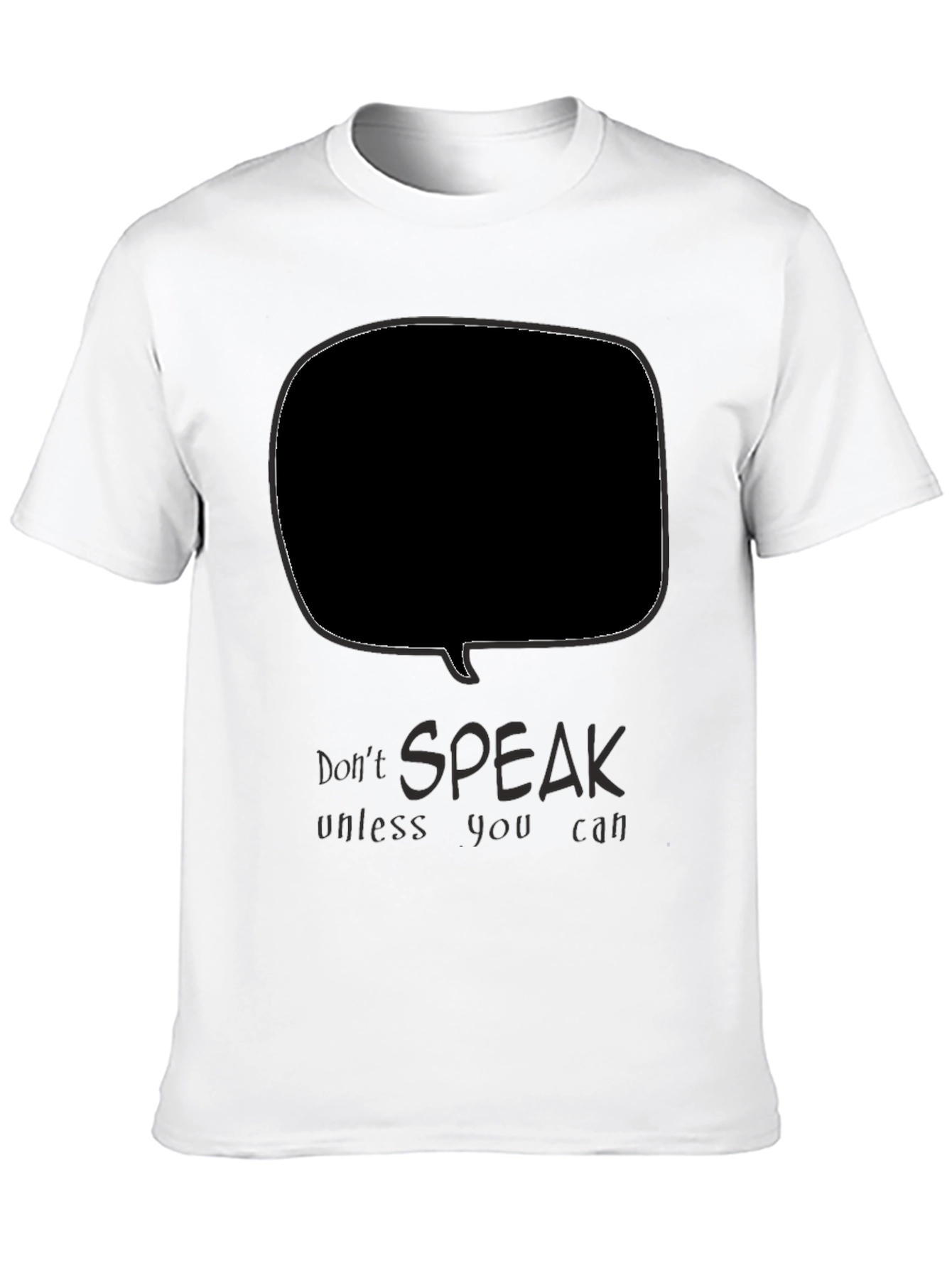 Black Graphic T-Shirt - Speak Your Truth