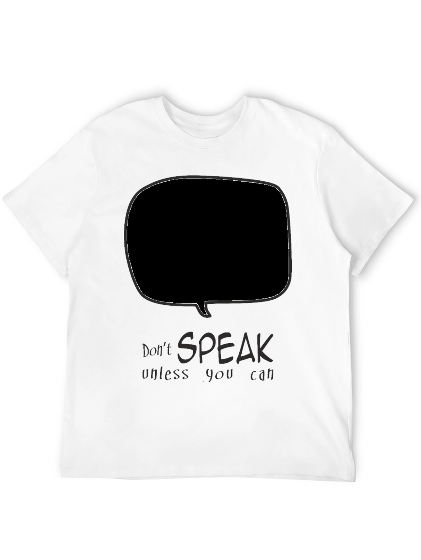 Black Graphic T-Shirt - Speak Your Truth
