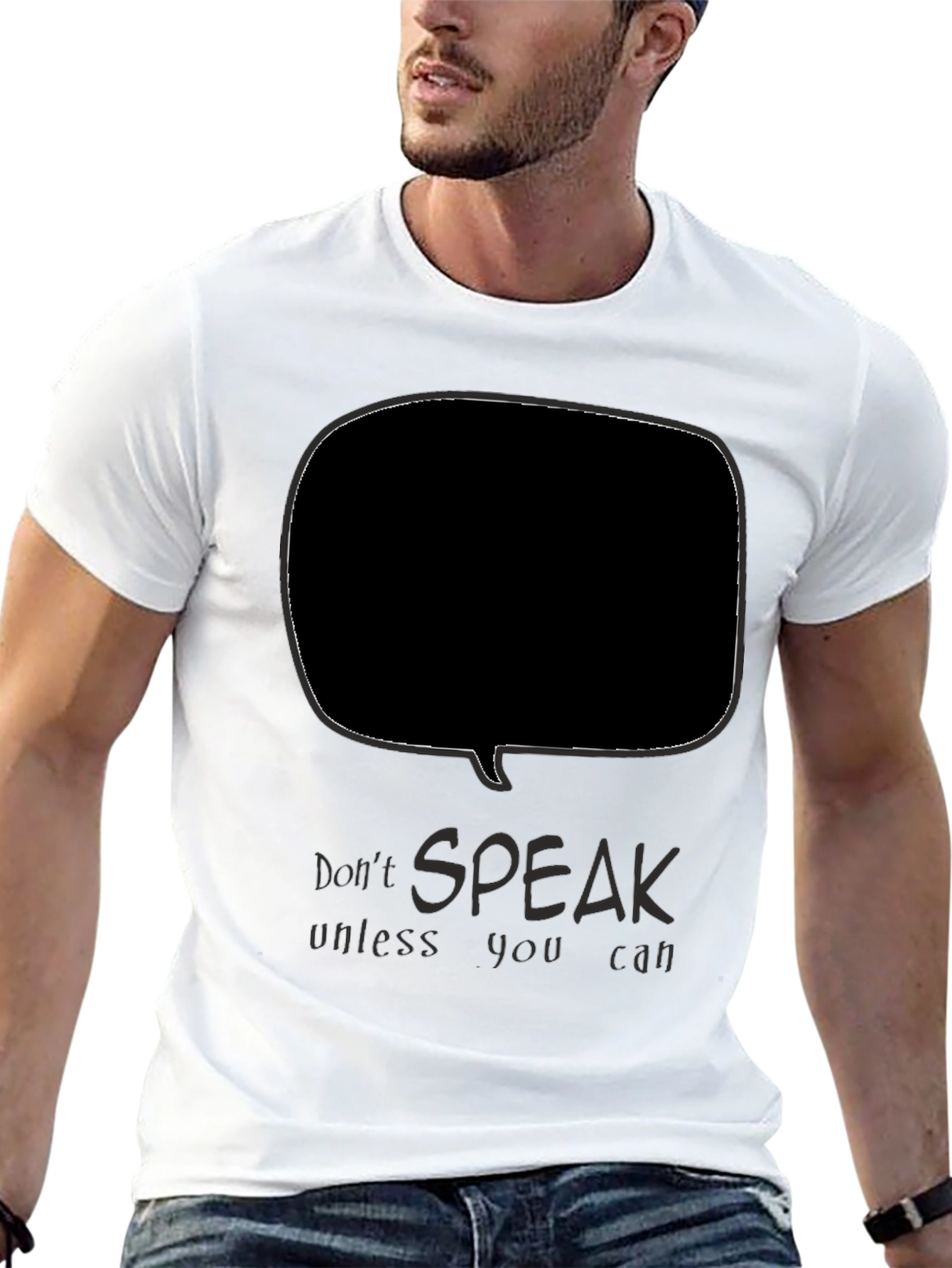Black Graphic T-Shirt - Speak Your Truth
