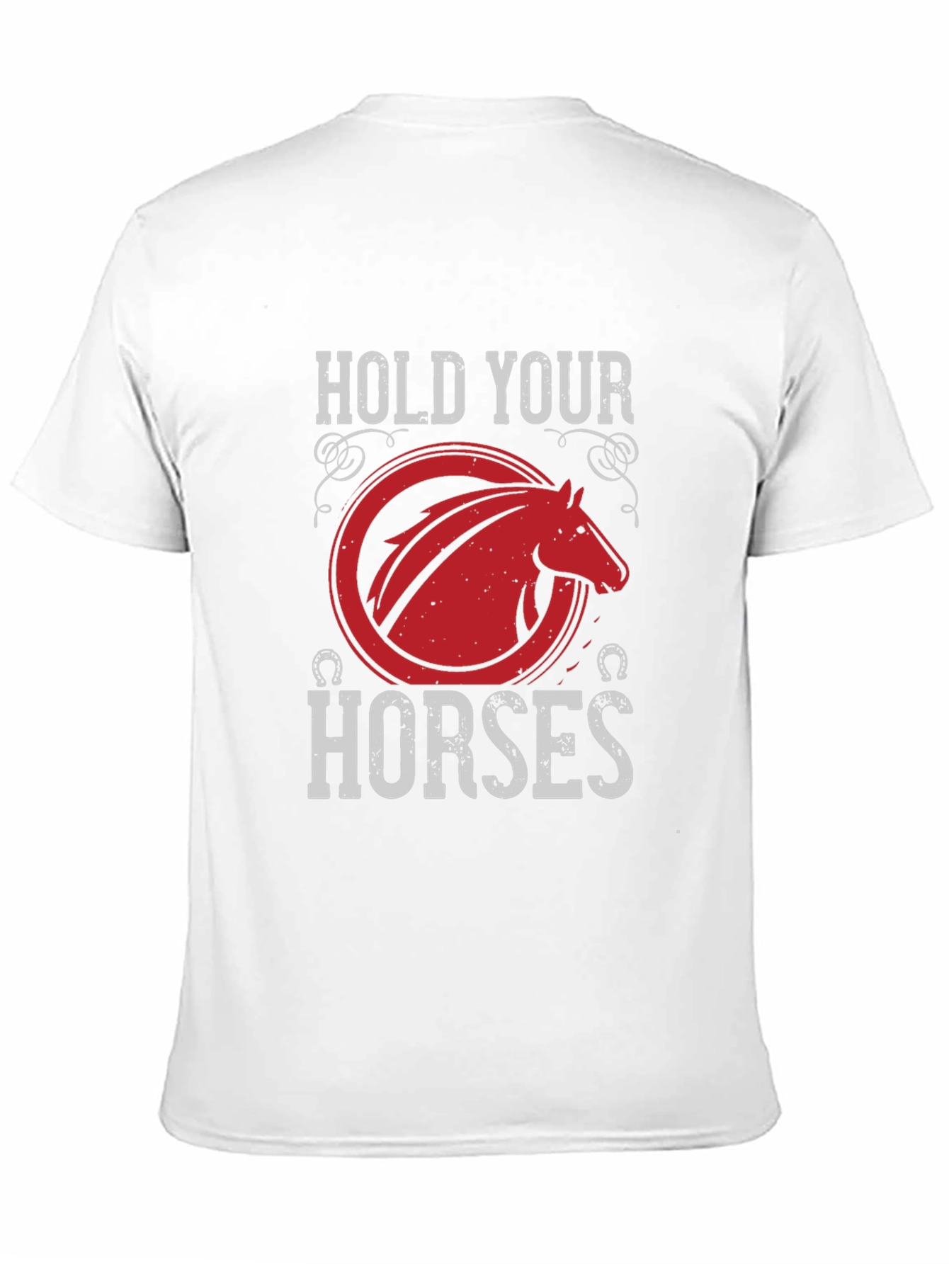 Hold Your Horses Graphic Tee - Equestrian Style