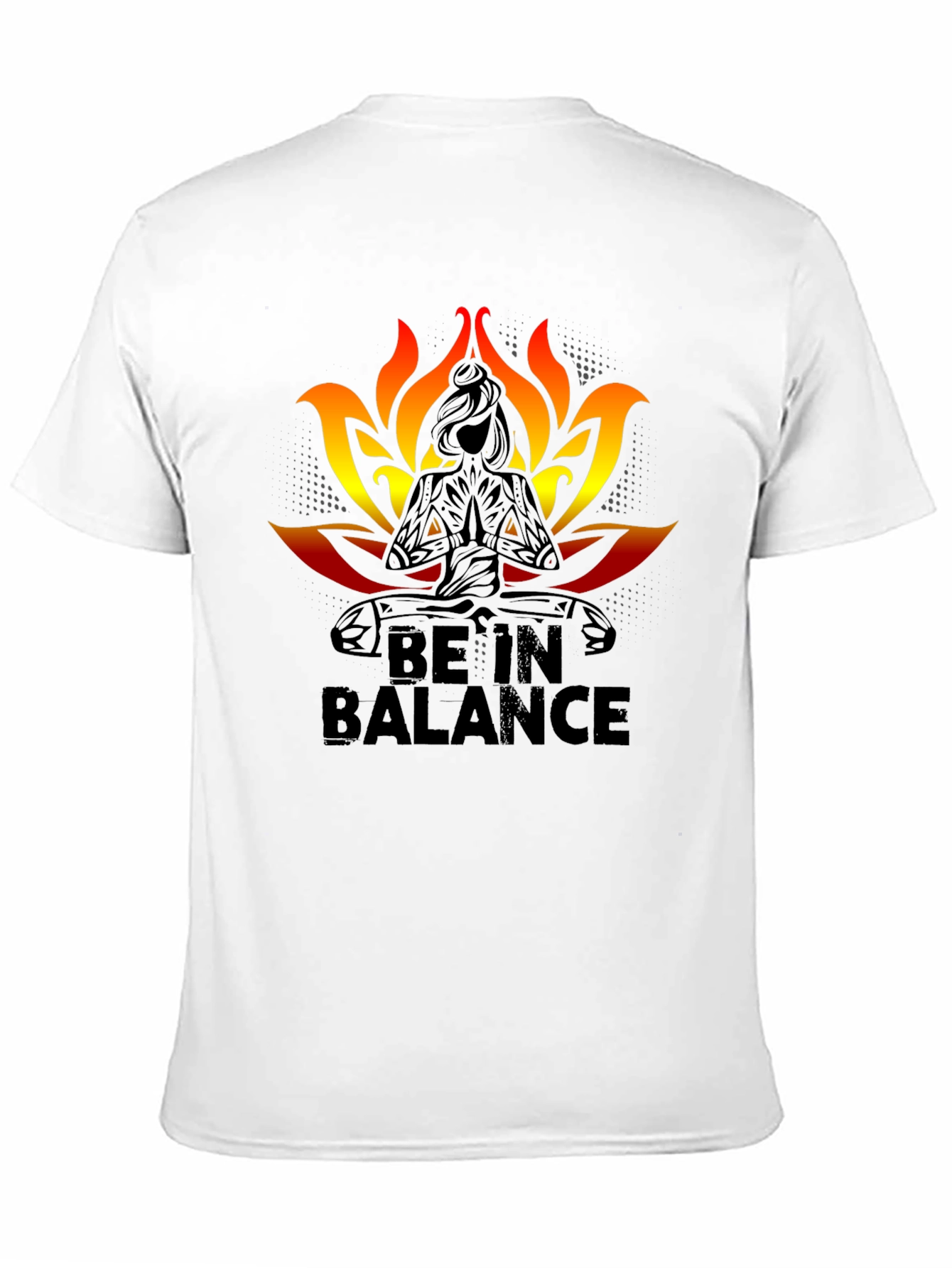 Be In Balance Black T-Shirt