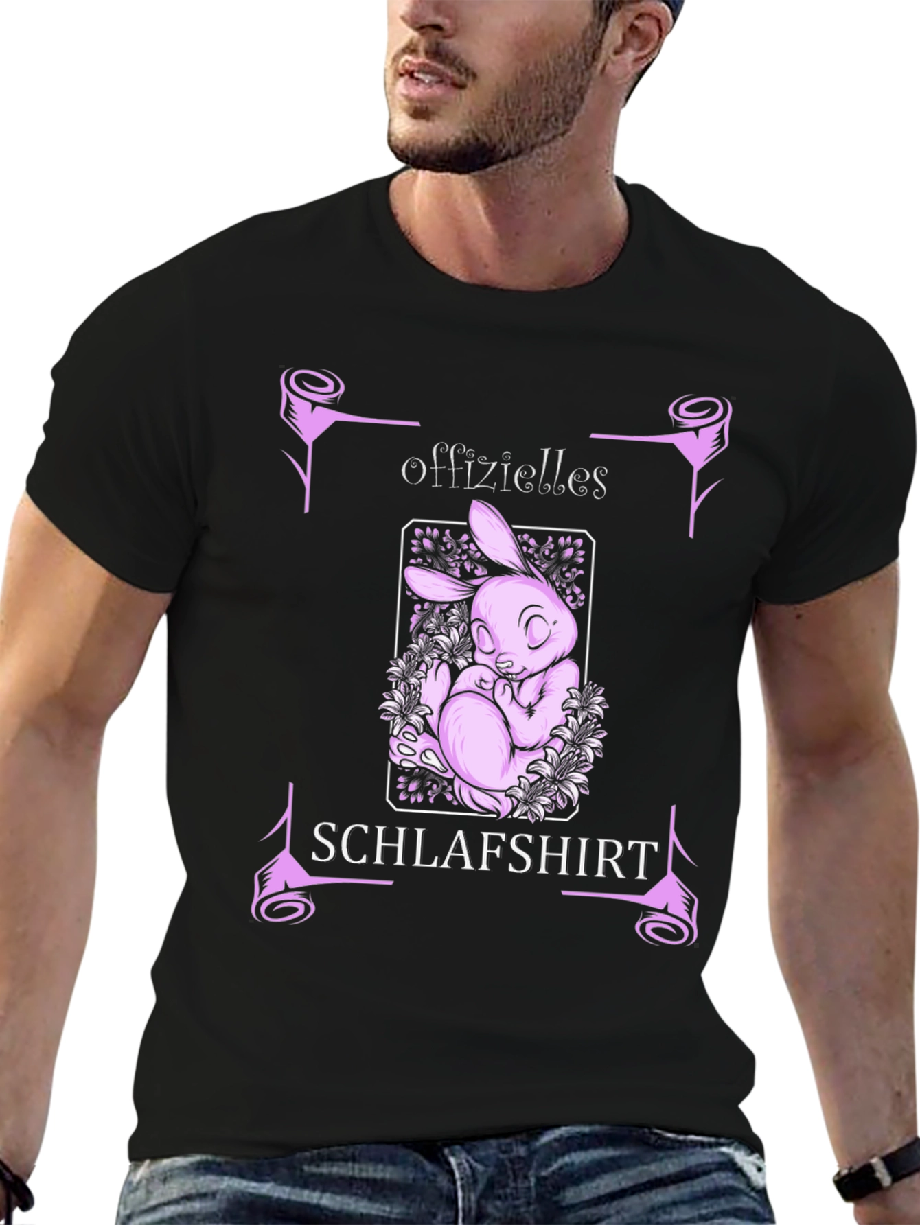 Cute Bunny Schlafshirt - Official Sleep Shirt