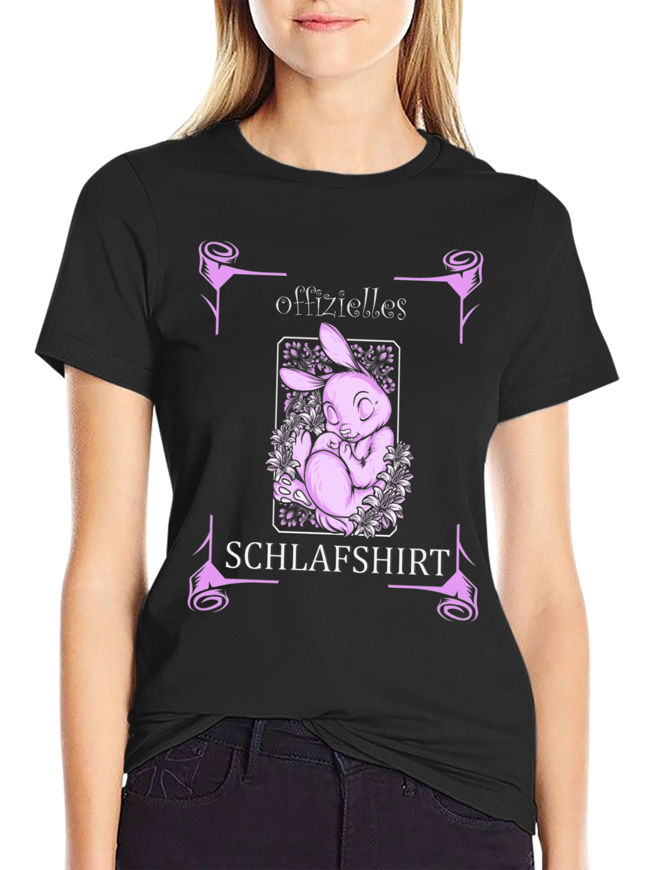 Cute Bunny Schlafshirt - Official Sleep Shirt