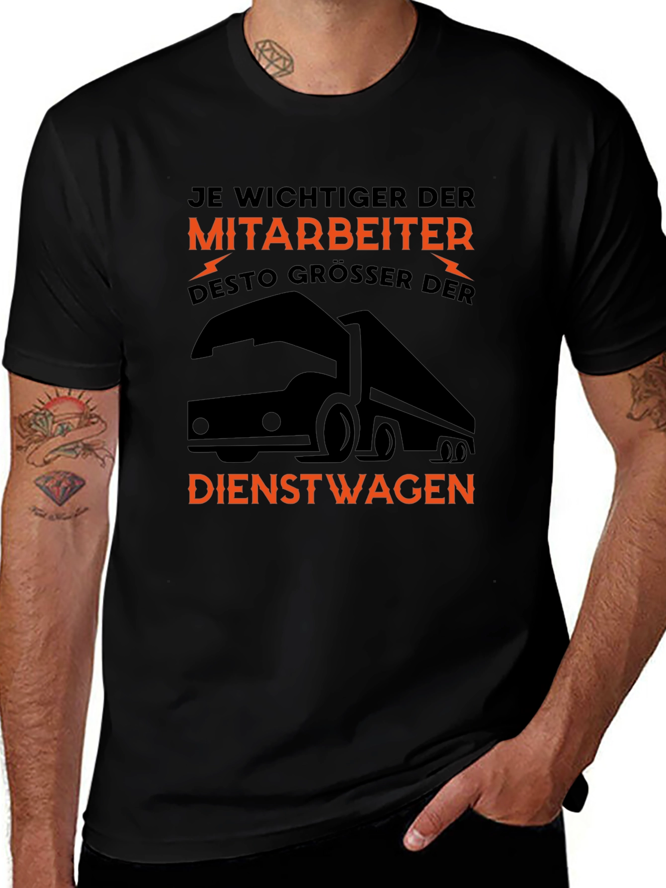 Truck Driver Employee Gift T-Shirt