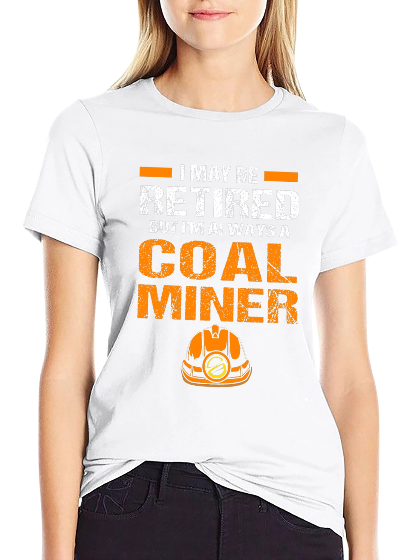 Retired Coal Miner Graphic Tee