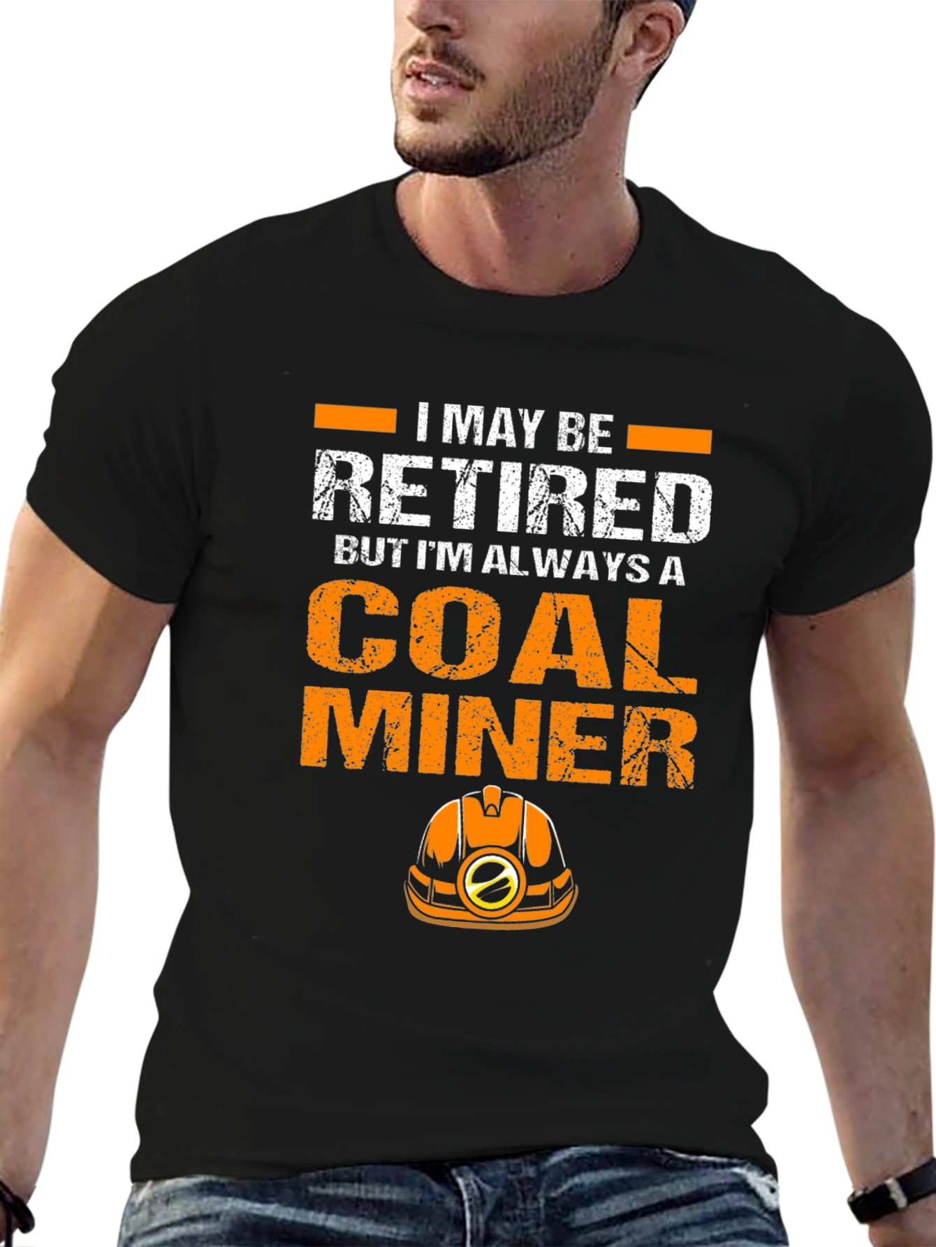 Retired Coal Miner Graphic Tee