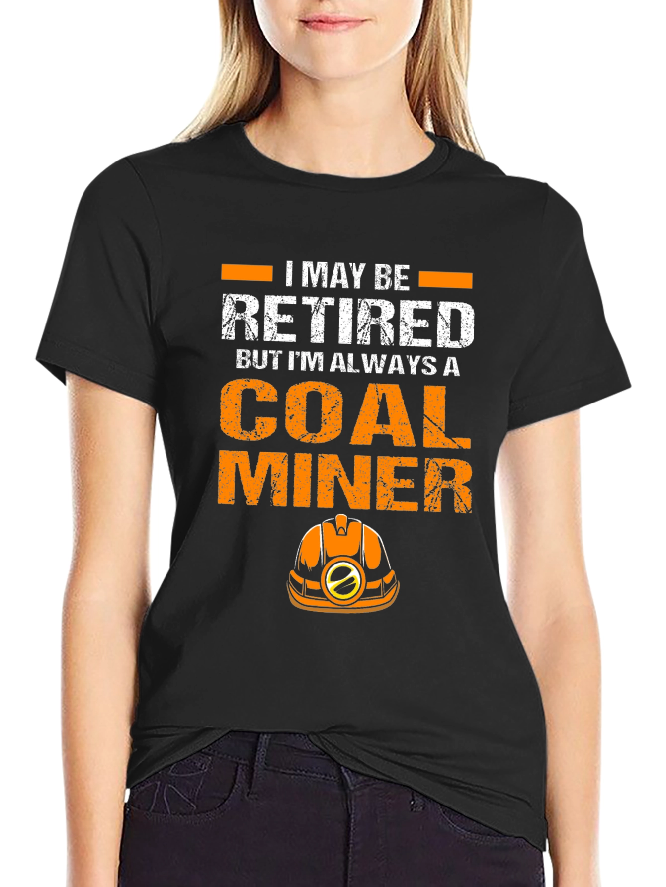Retired Coal Miner Graphic Tee