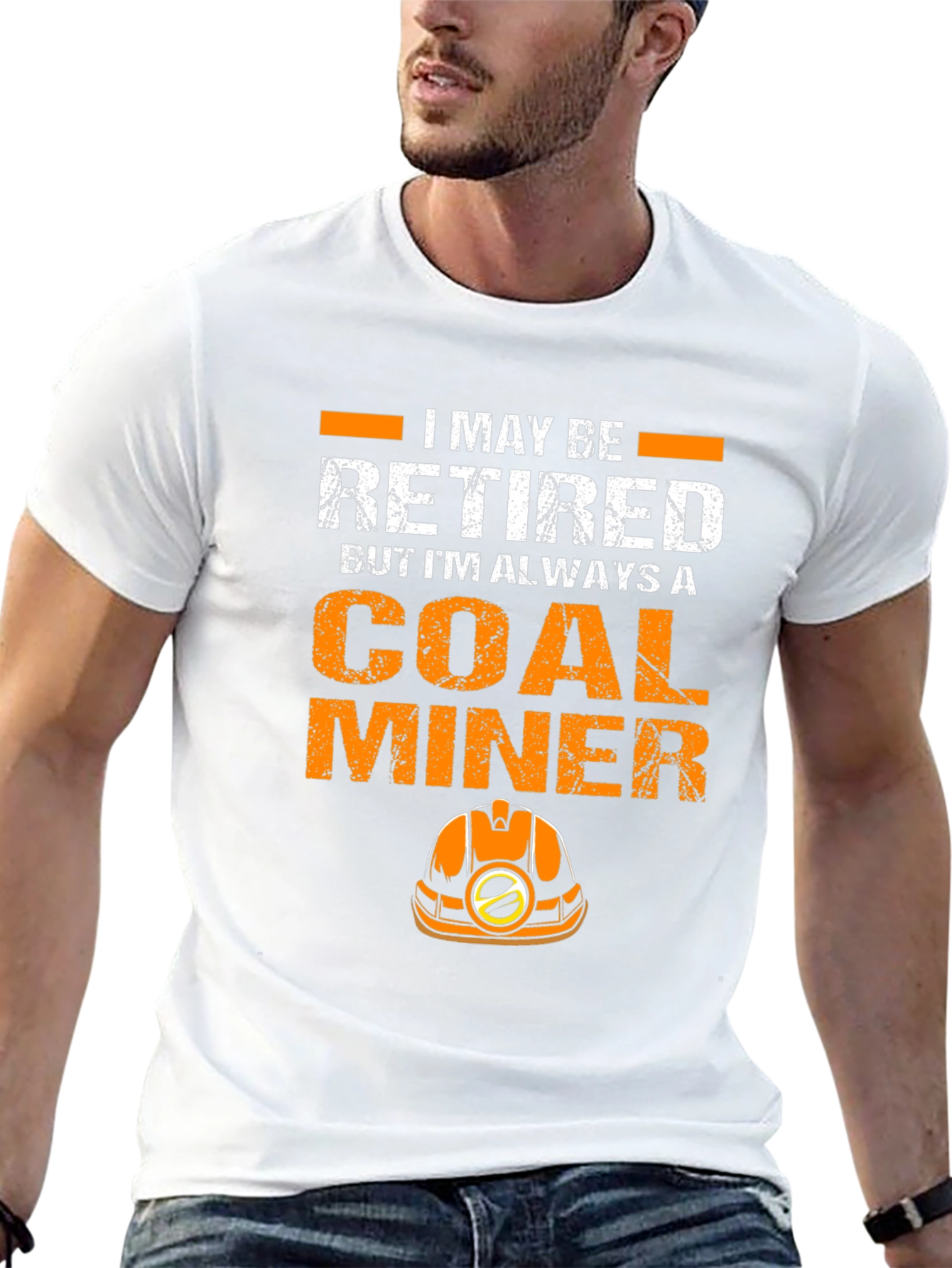 Retired Coal Miner Graphic Tee