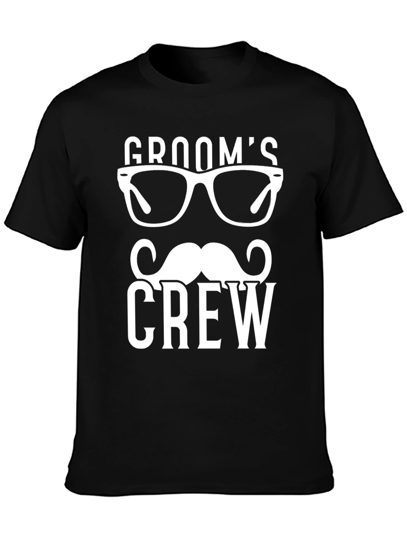 Grooms Crew T-Shirt - Wedding Party Apparel