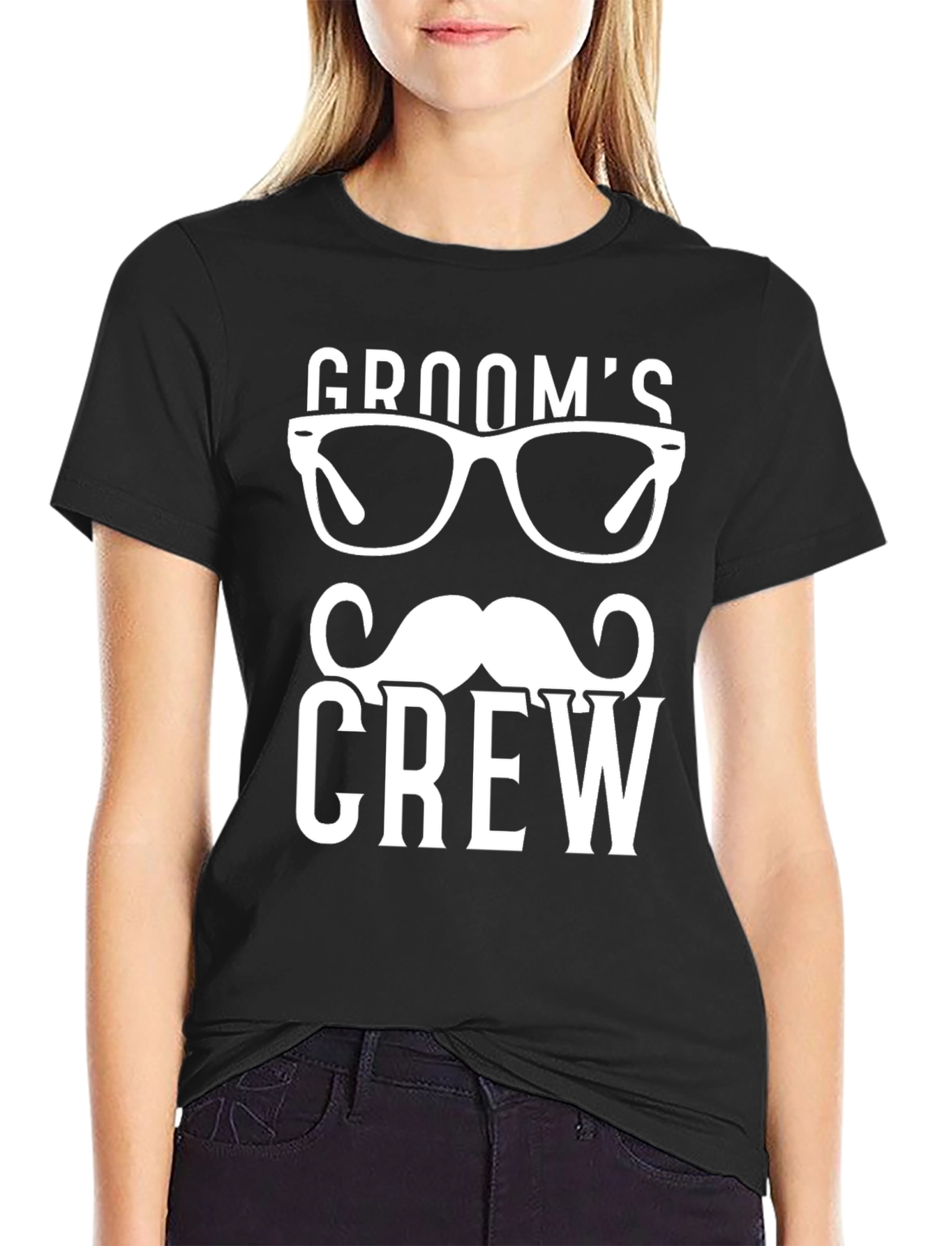 Grooms Crew T-Shirt - Wedding Party Apparel
