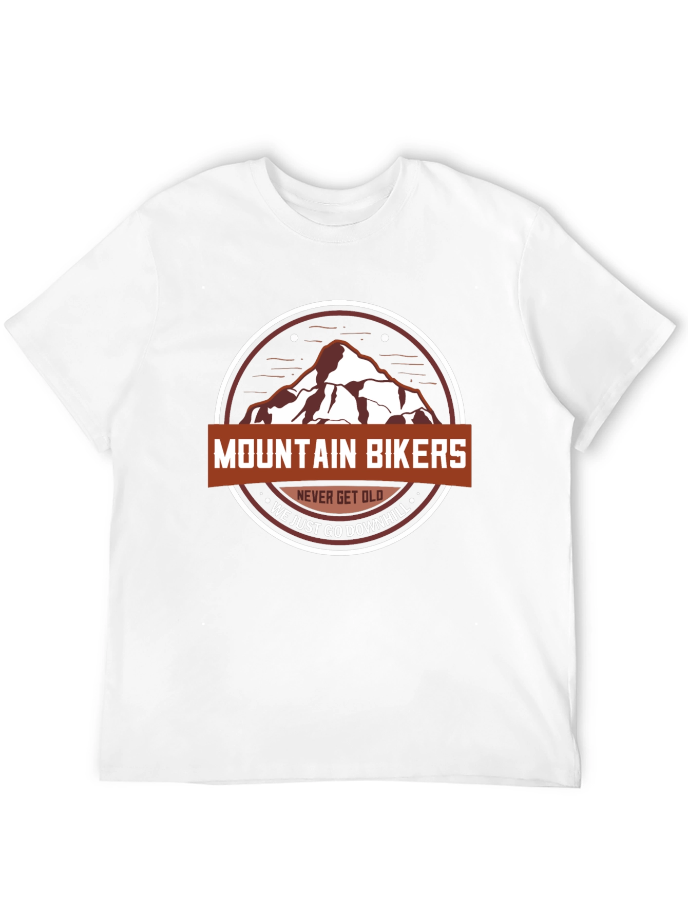 Mountain Bikers Never Get Old T-Shirt