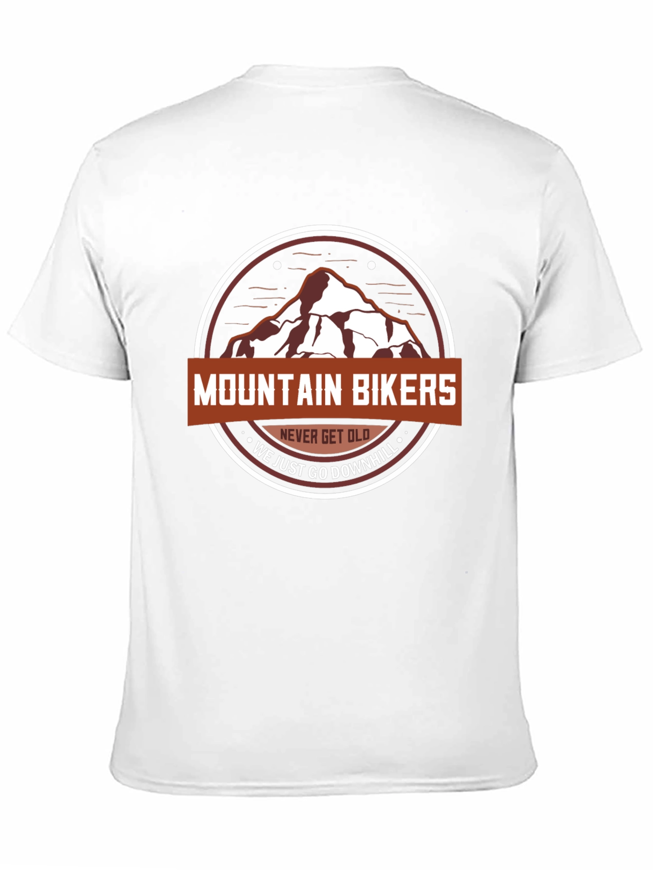 Mountain Bikers Never Get Old T-Shirt