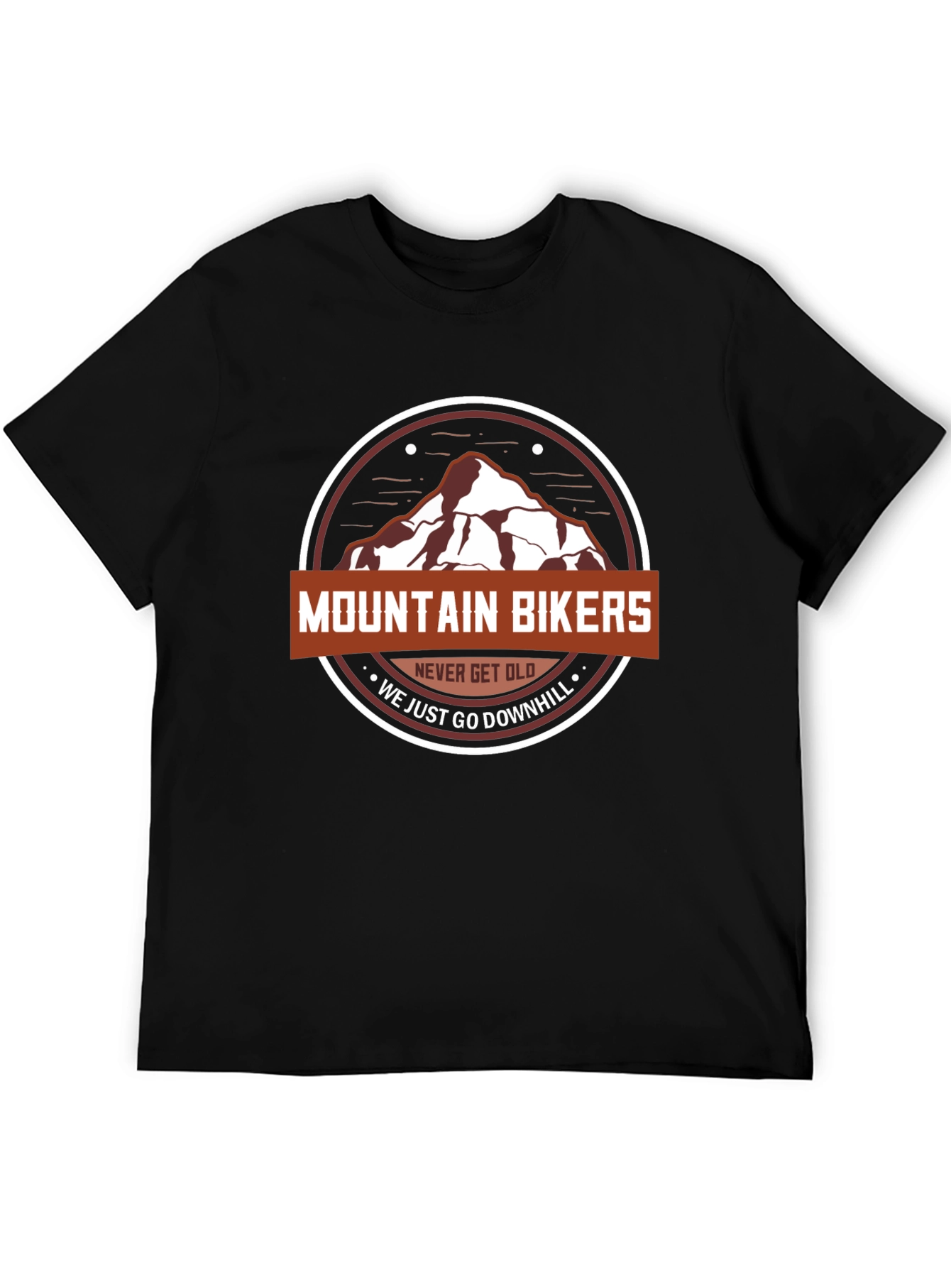 Mountain Bikers Never Get Old T-Shirt