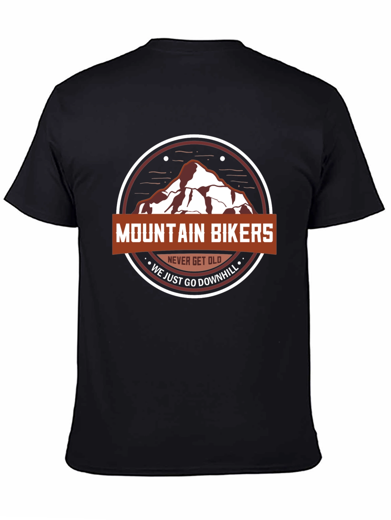 Mountain Bikers Never Get Old T-Shirt