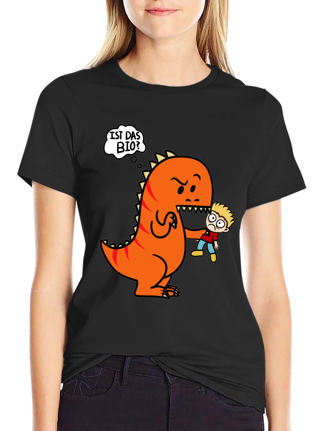 Funny Dinosaur Ist Das Bio? T-Shirt