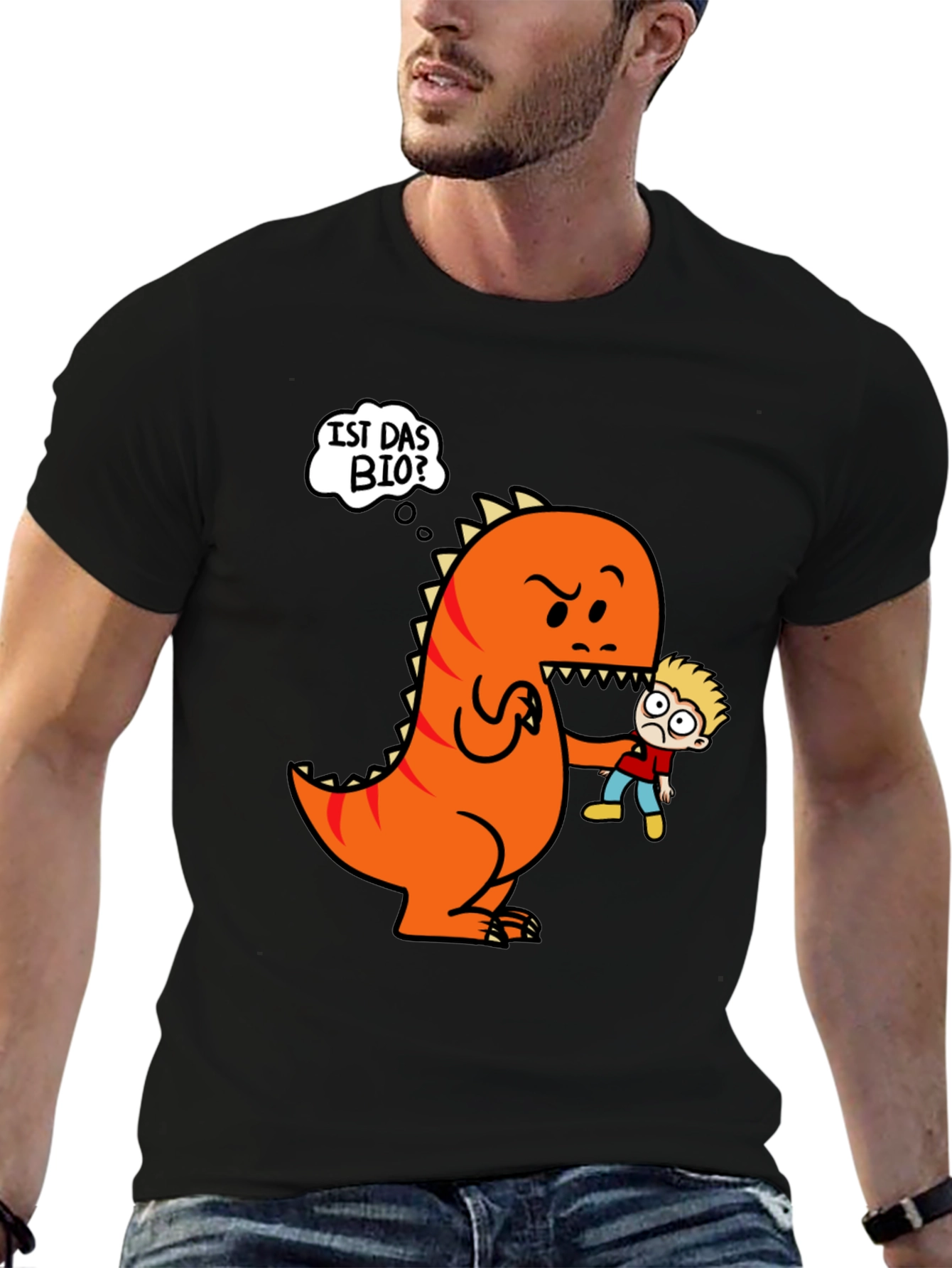 Funny Dinosaur Ist Das Bio? T-Shirt