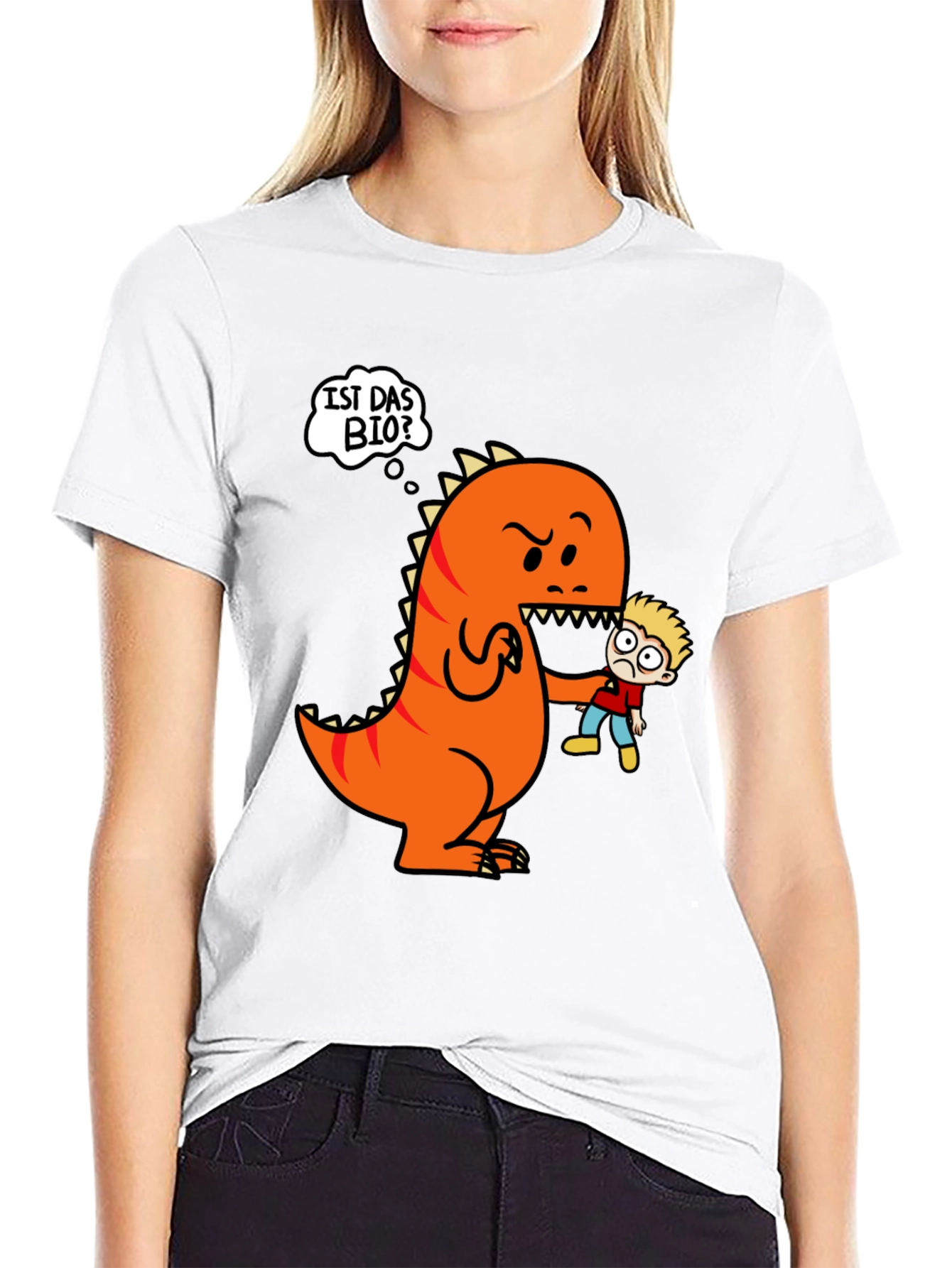 Funny Dinosaur Ist Das Bio? T-Shirt