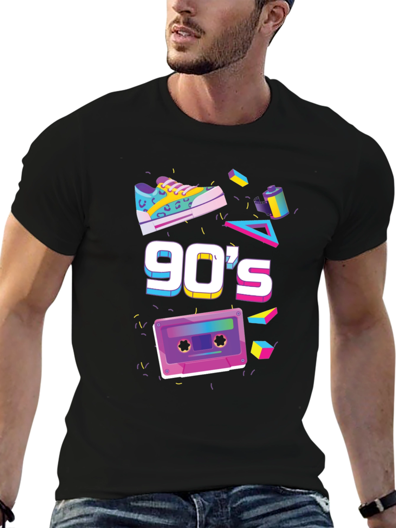 Retro 90s Themed Graphic Tee
