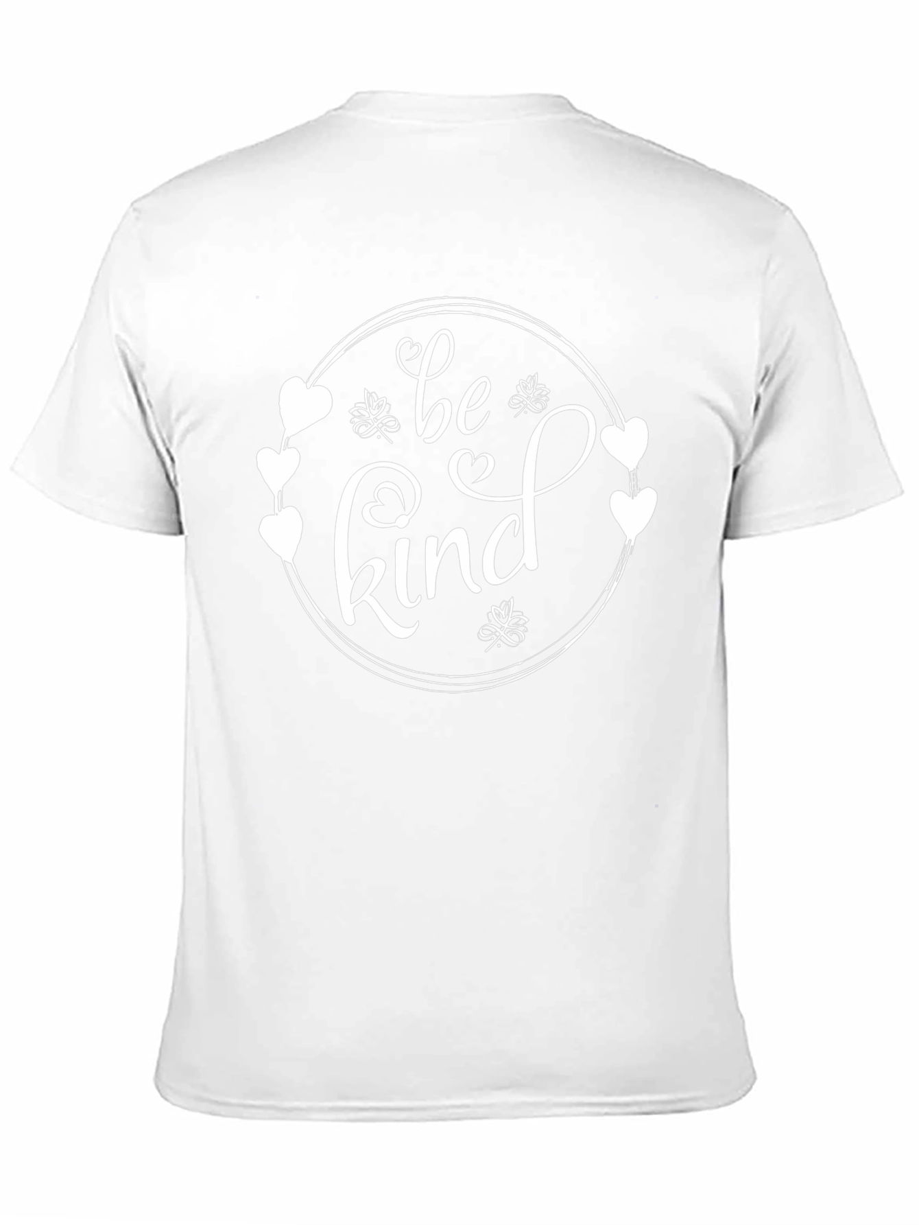 Be Kind Graphic Tee - Soft Cotton Crew Neck