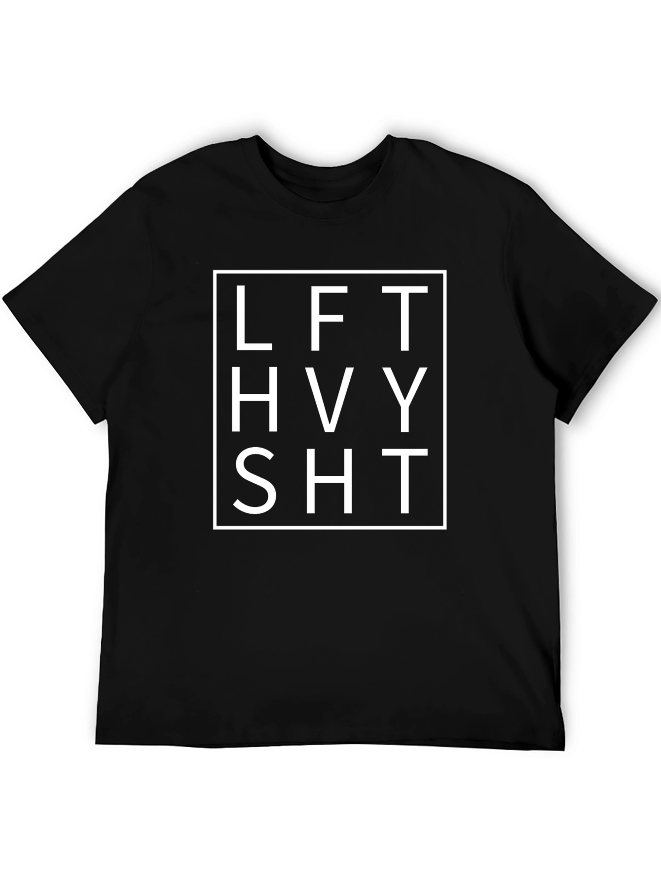 LFT HVY SHT T-Shirt - Black Graphic Tee