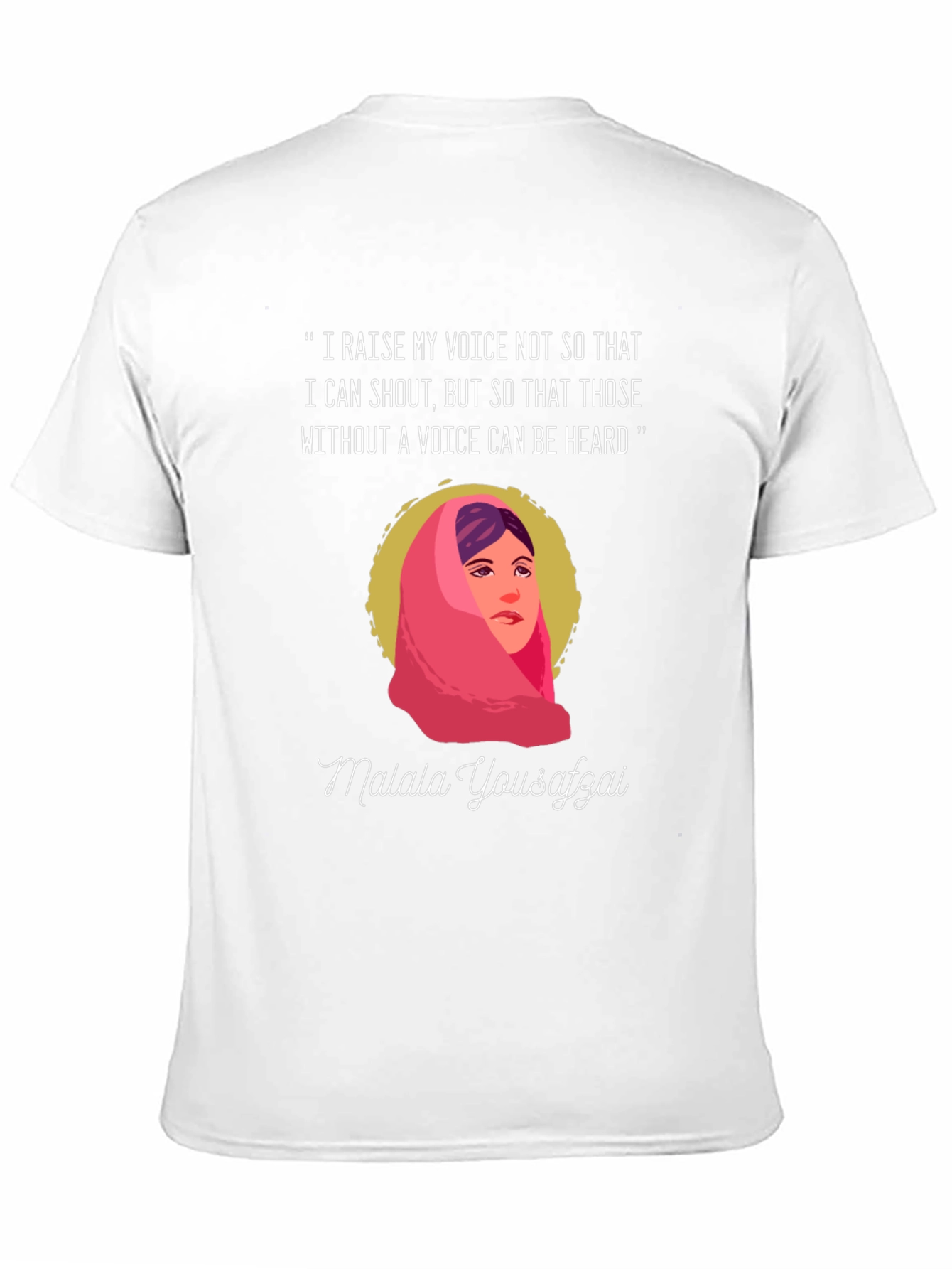 Malala Yousafzai T-Shirt: Voice for the Voiceless