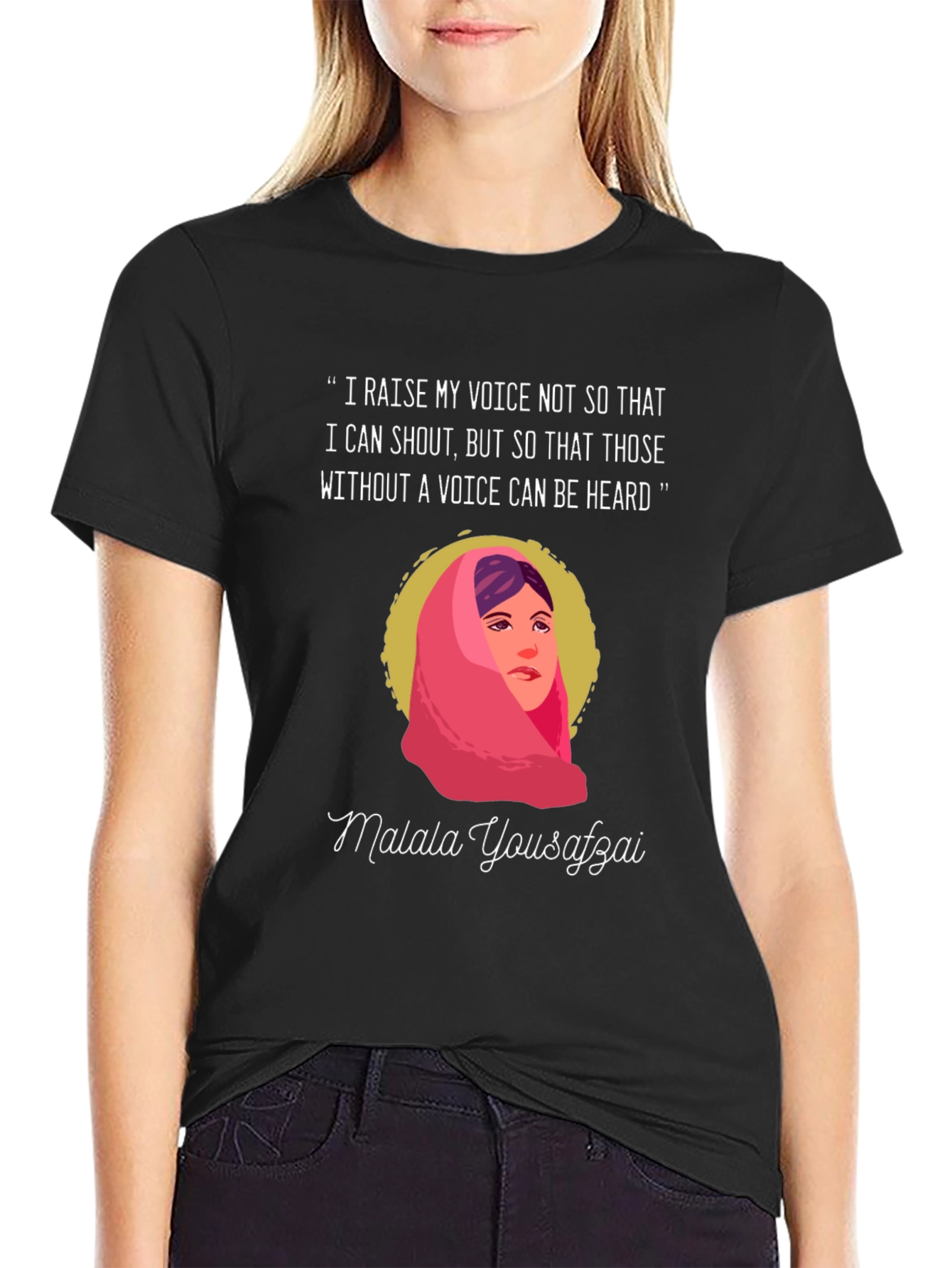Malala Yousafzai T-Shirt: Voice for the Voiceless