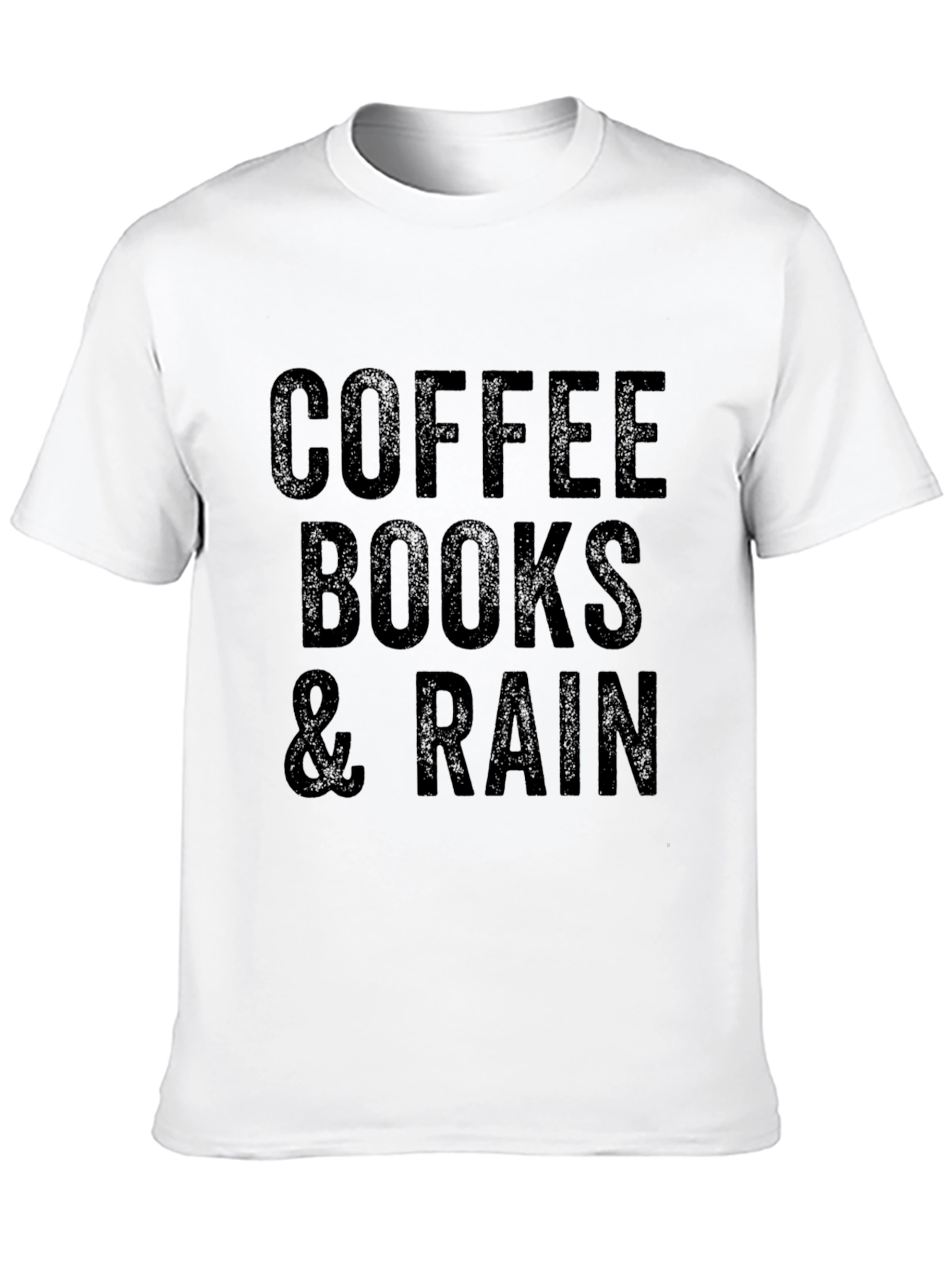 Coffee Books & Rain T-Shirt