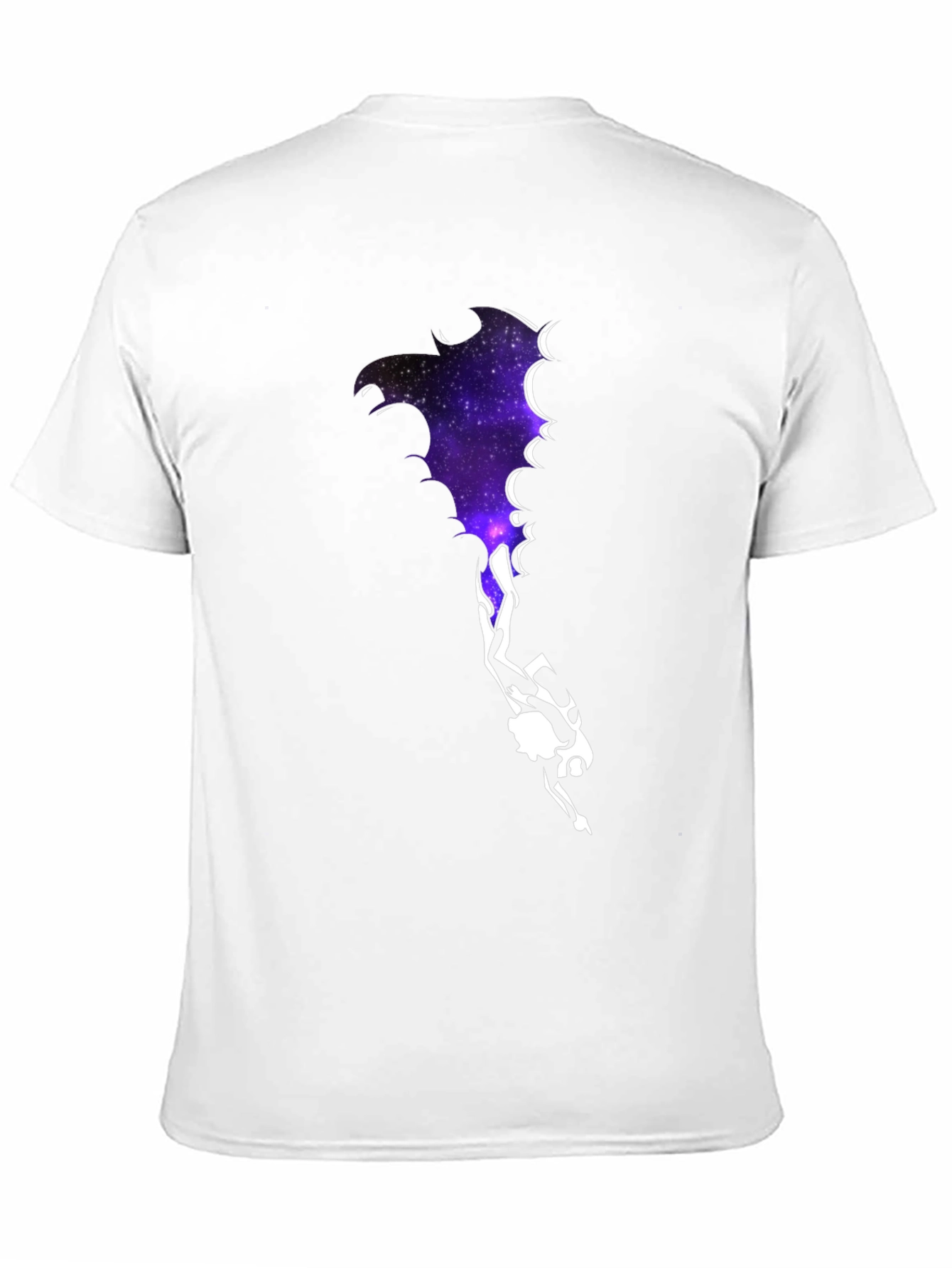 Galaxy Diver Graphic Tee - Black