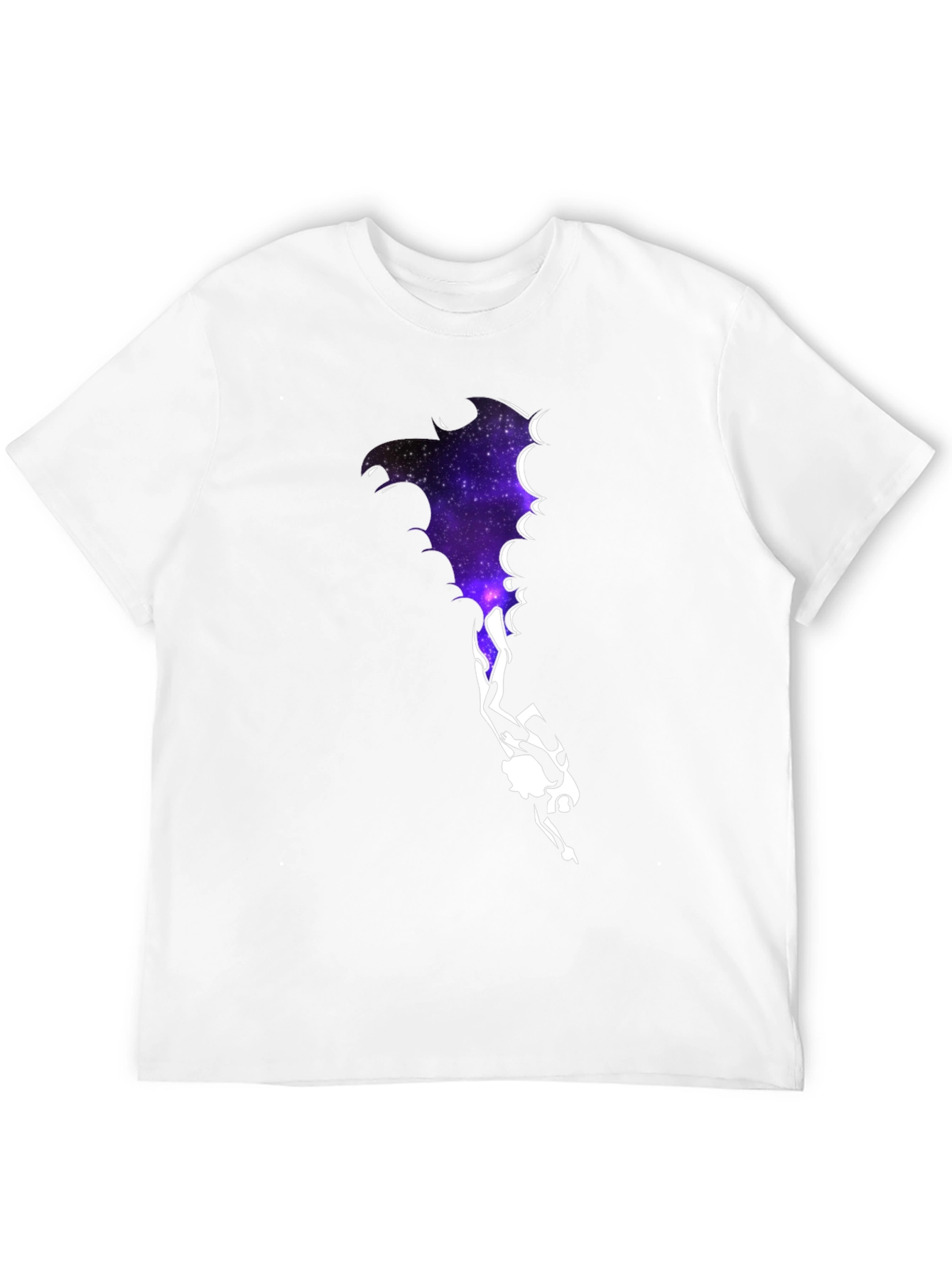 Galaxy Diver Graphic Tee - Black
