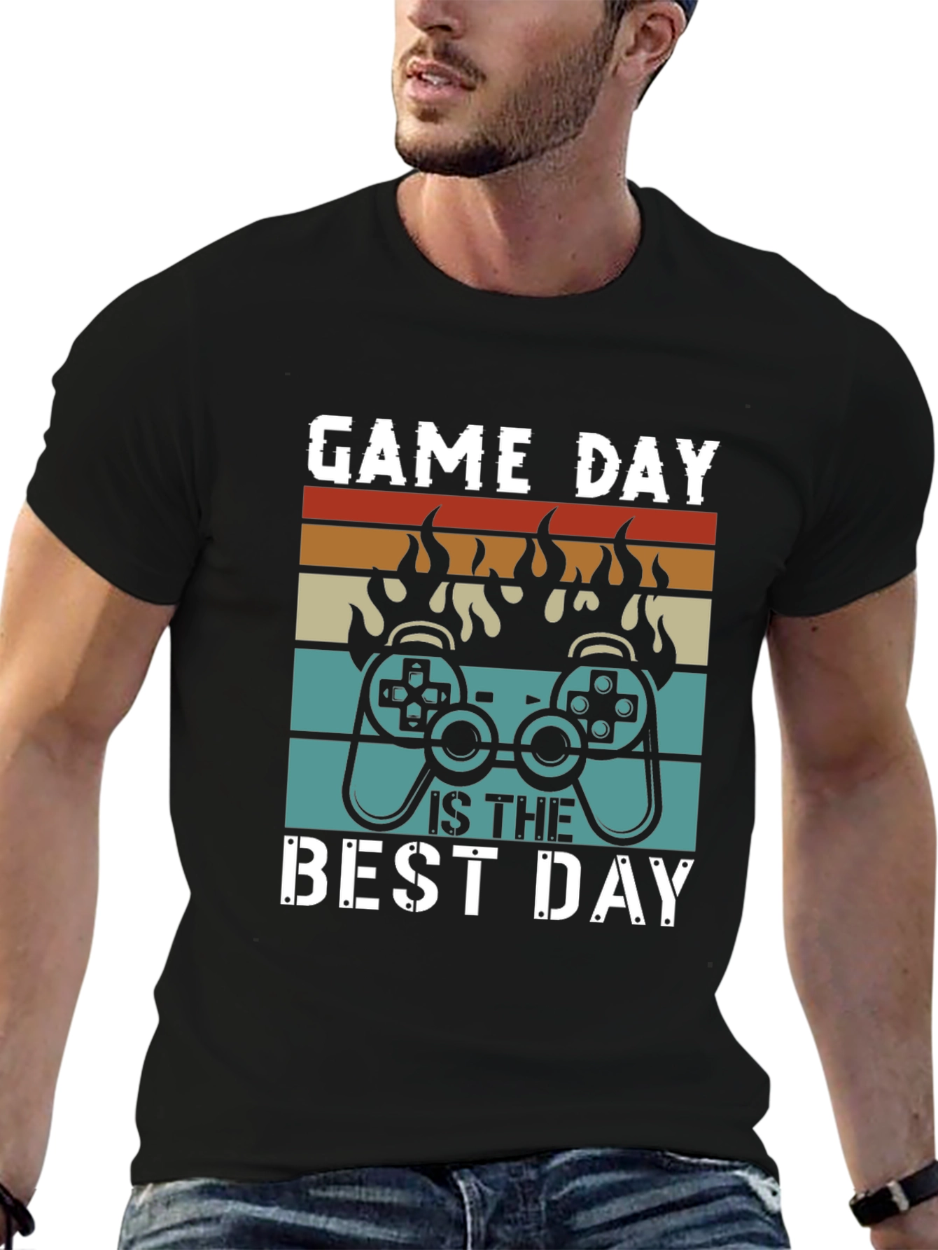 Game Day Best Day T-Shirt - Gamer Apparel