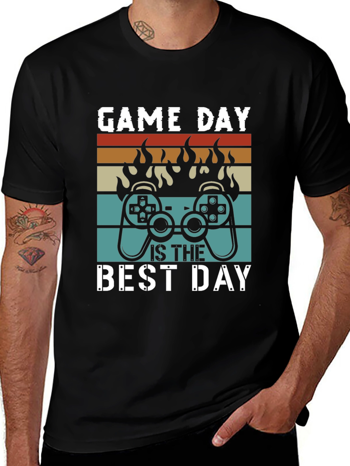 Game Day Best Day T-Shirt - Gamer Apparel