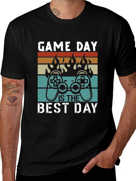 Game Day Best Day T-Shirt - Gamer Apparel