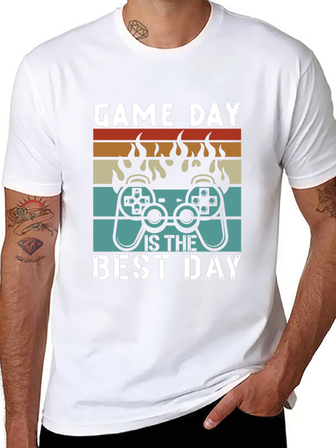Game Day Best Day T-Shirt - Gamer Apparel