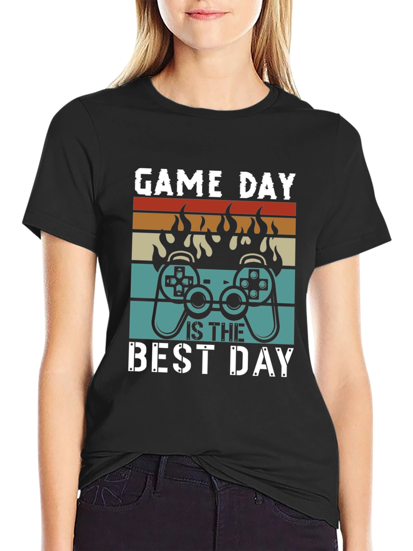 Game Day Best Day T-Shirt - Gamer Apparel