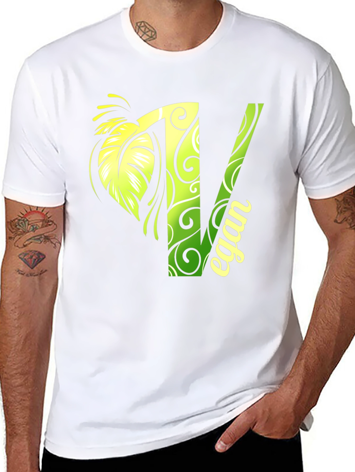 Stylish Vegan T-Shirt - Plant-Based Lifestyle Tee