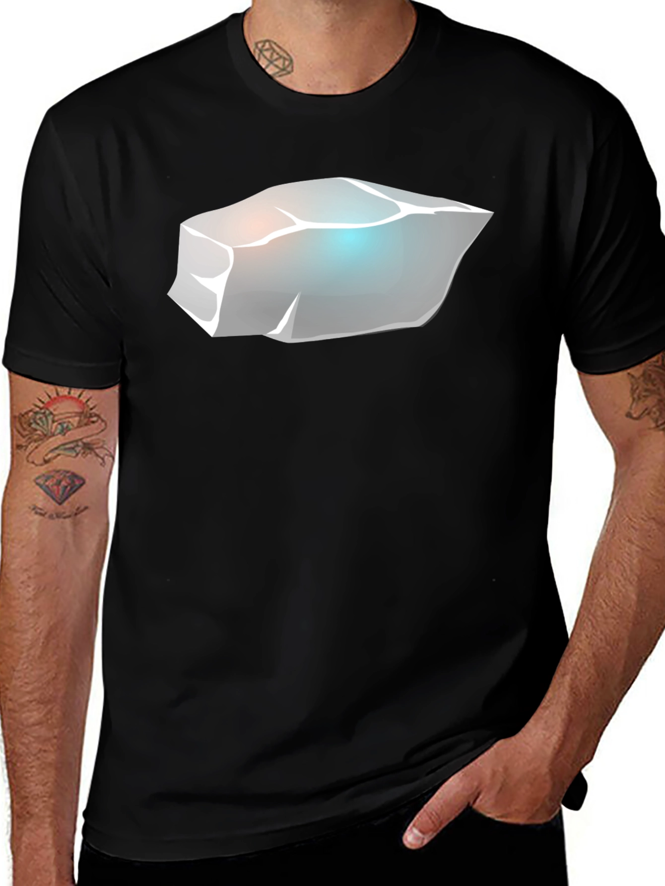 Ice Cube Graphic Black T-Shirt