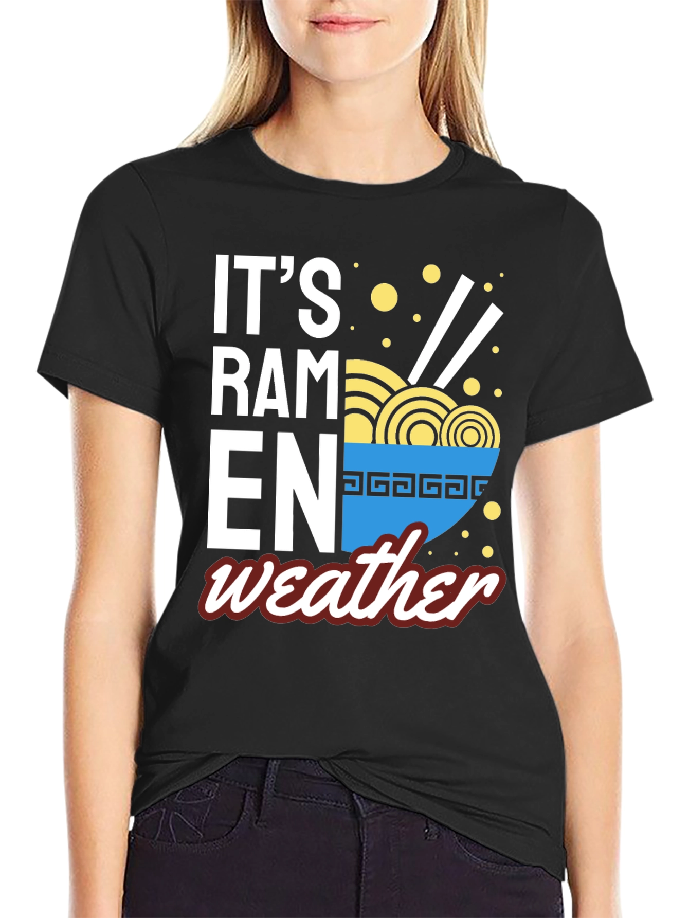 Its Ramen Weather T-Shirt - Cozy Foodie Tee