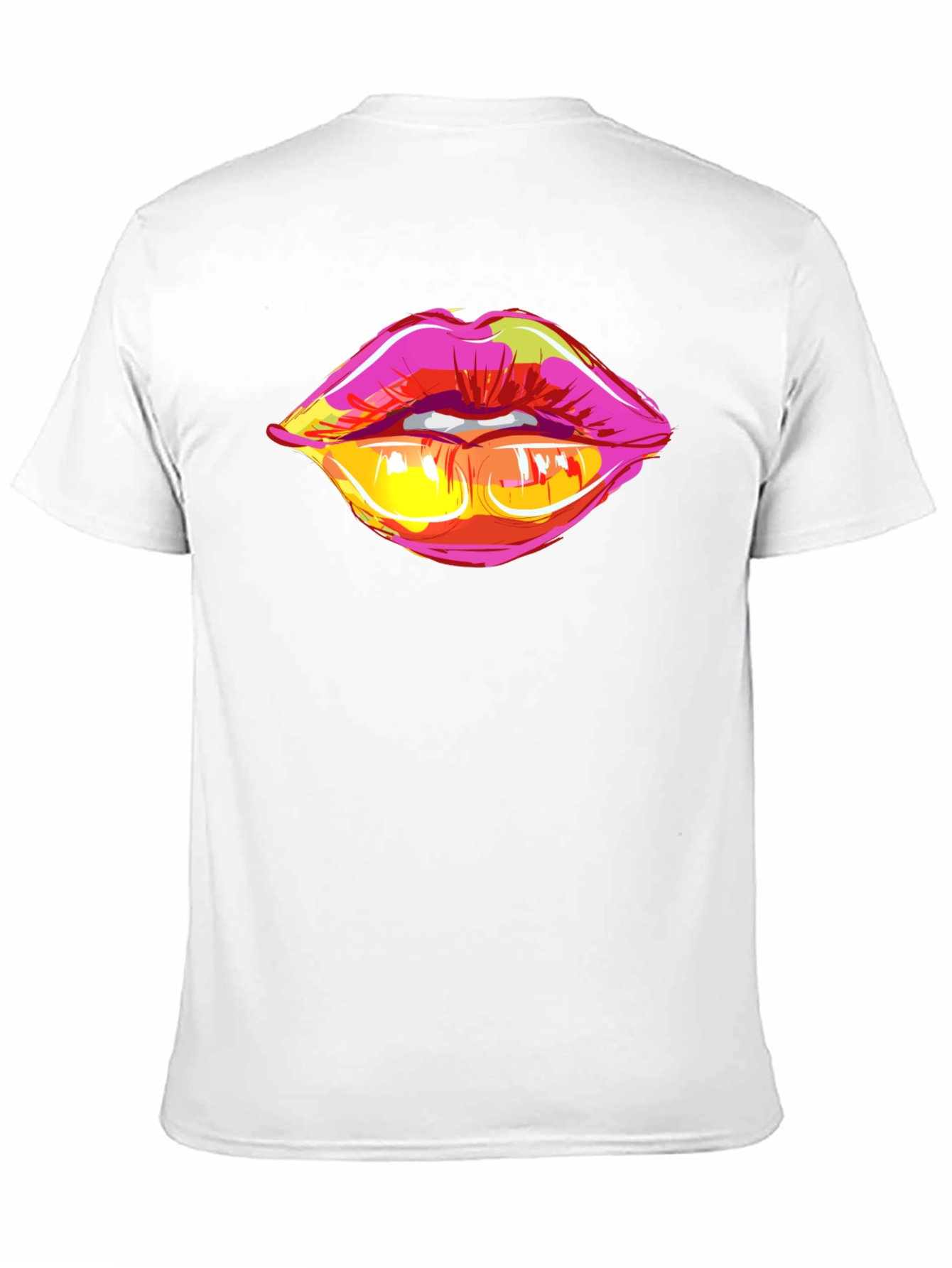 Pop Art Lips Graphic Tee - Bold & Stylish