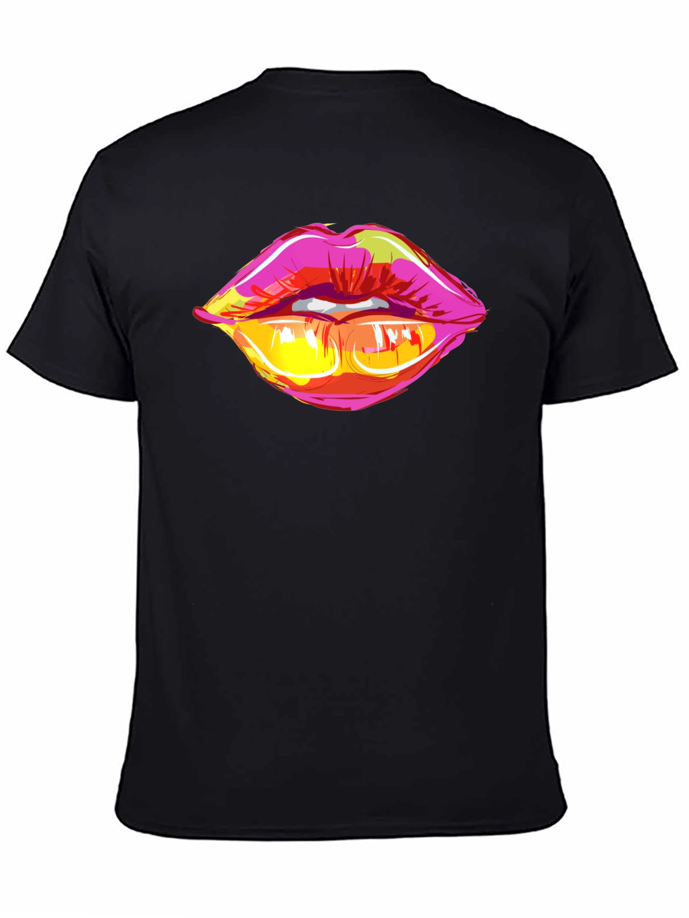 Pop Art Lips Graphic Tee - Bold & Stylish