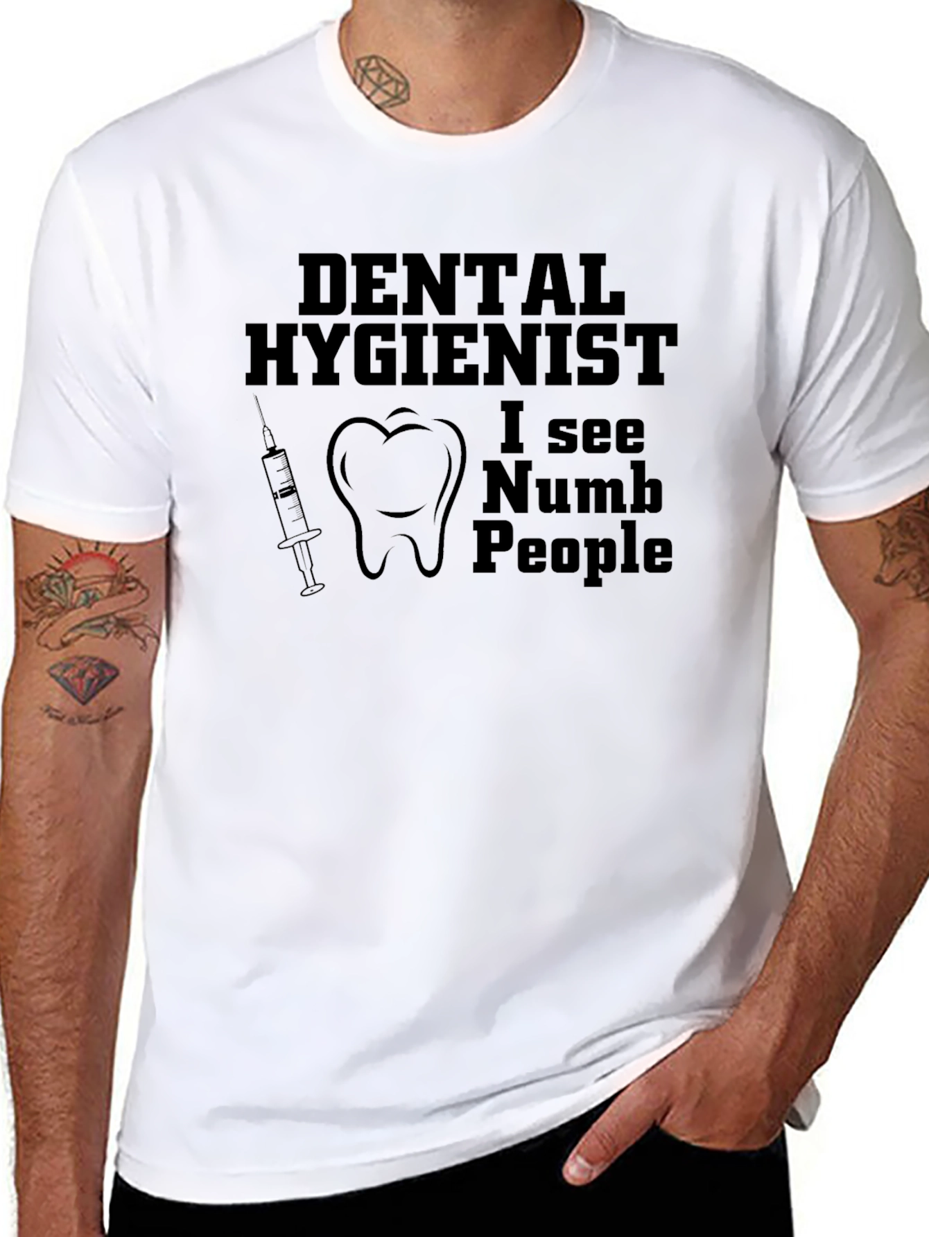Dental Hygienist Humor Graphic Tee