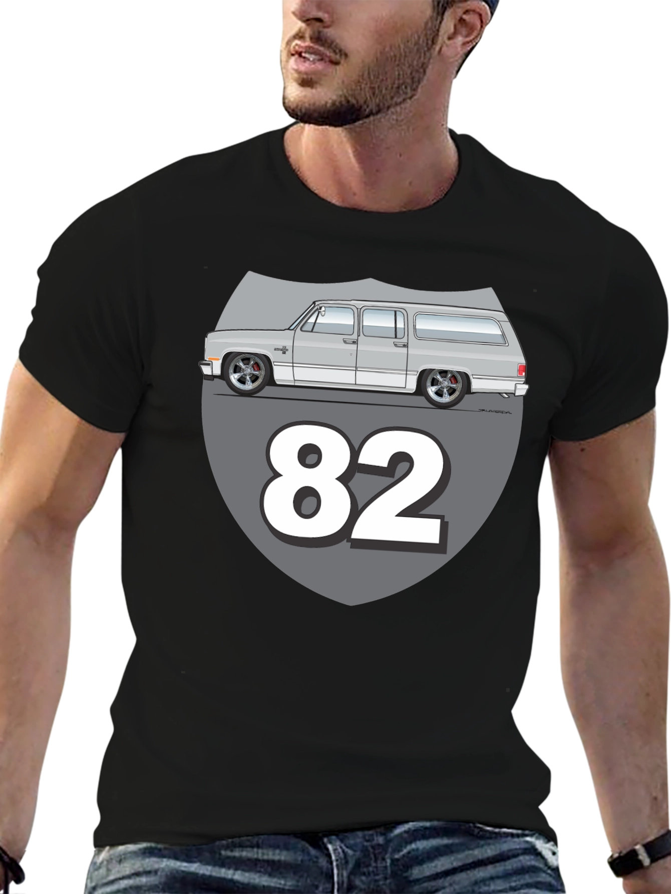 Retro 82 Chevy Suburban T-Shirt