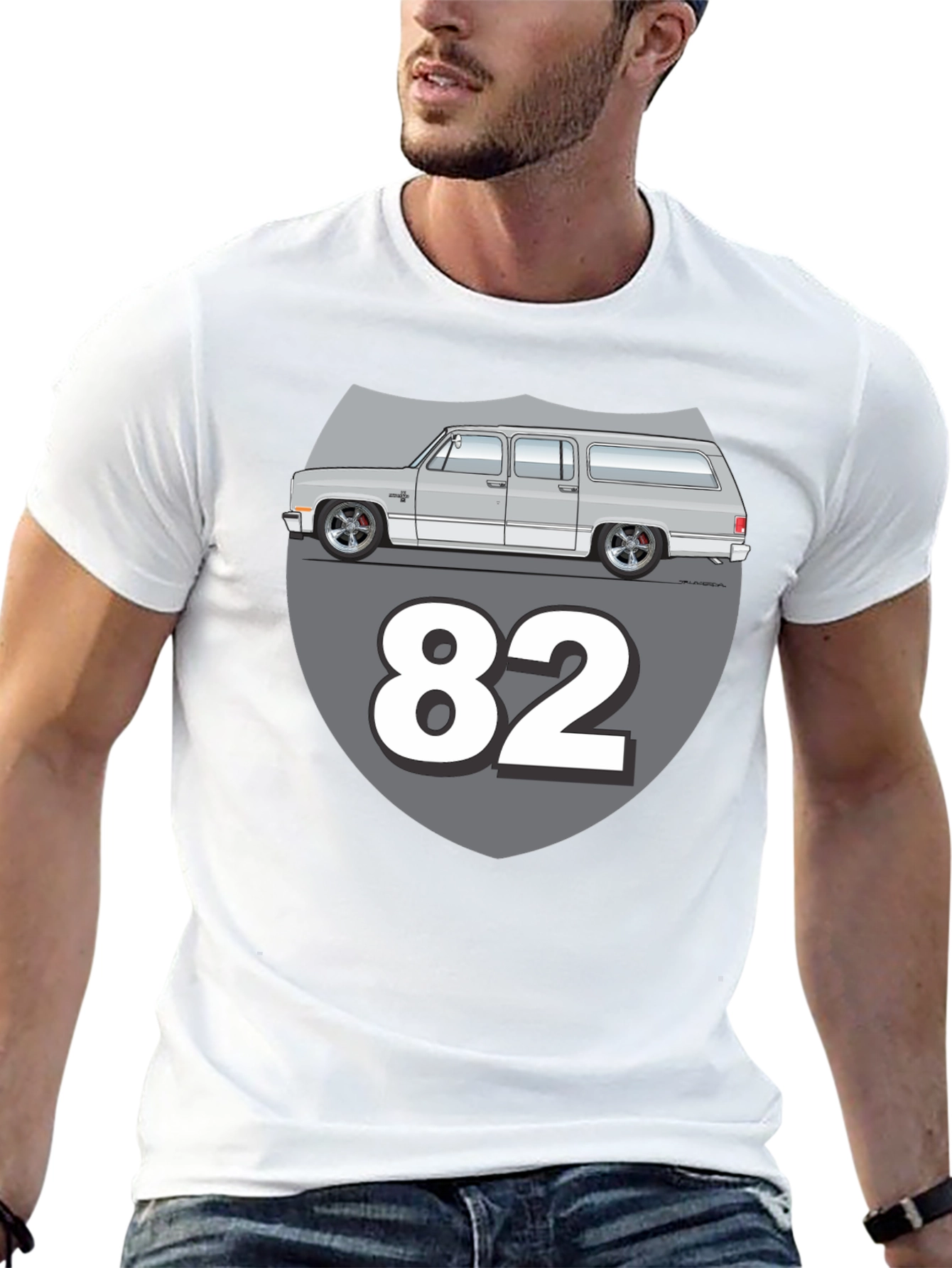 Retro 82 Chevy Suburban T-Shirt