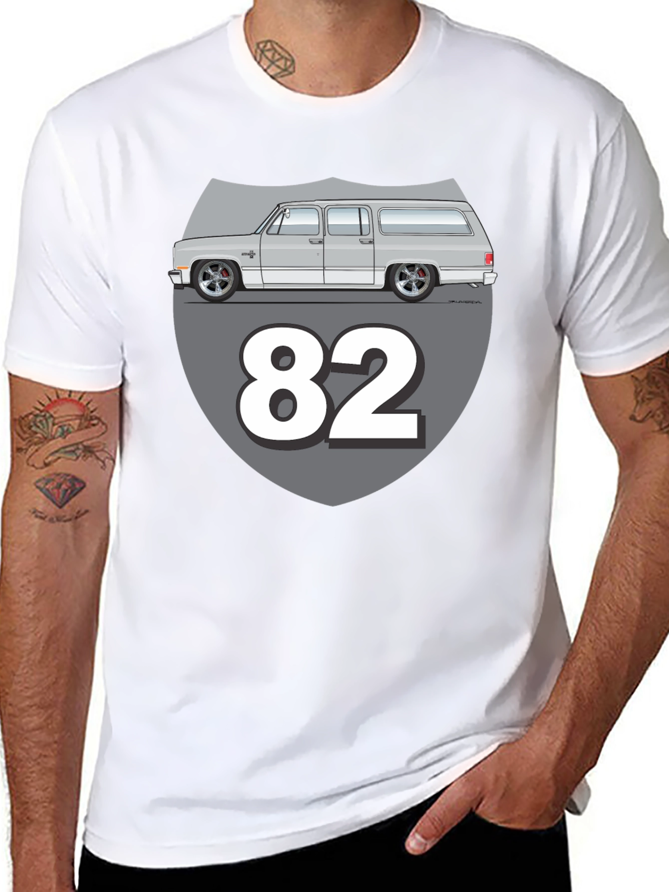 Retro 82 Chevy Suburban T-Shirt