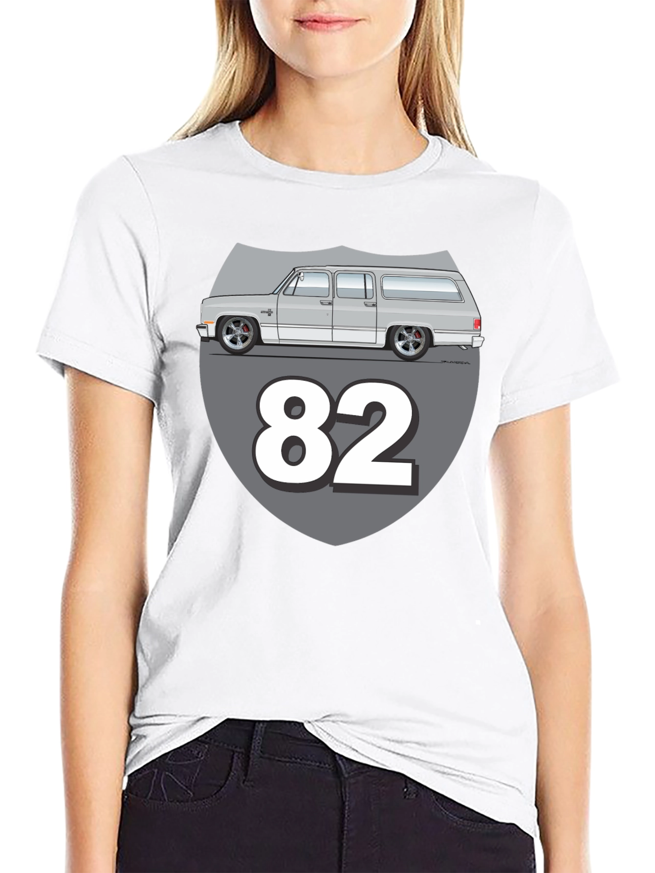 Retro 82 Chevy Suburban T-Shirt