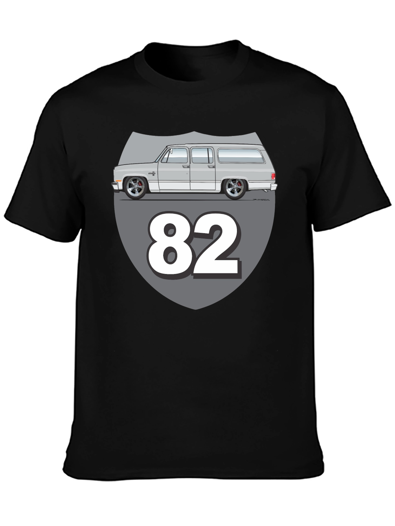 Retro 82 Chevy Suburban T-Shirt