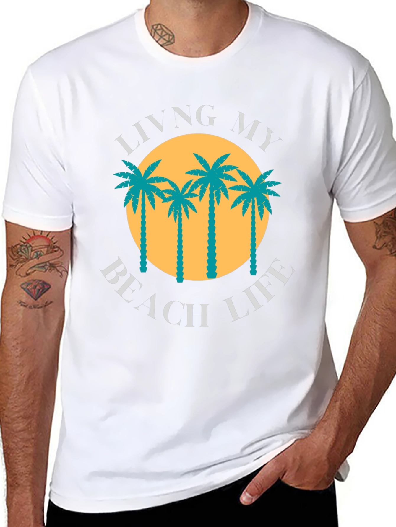Living My Beach Life Graphic Tee