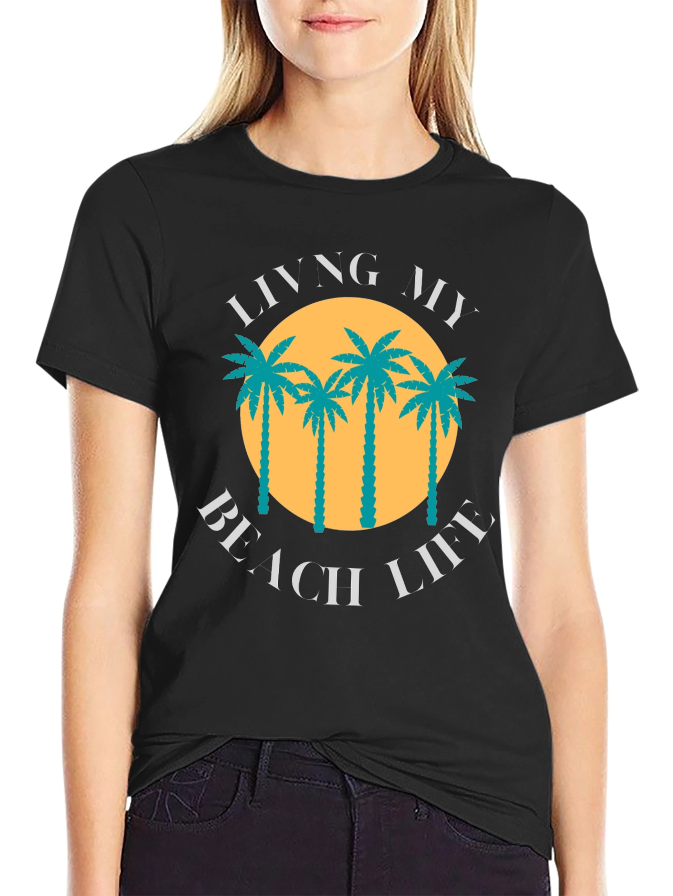Living My Beach Life Graphic Tee