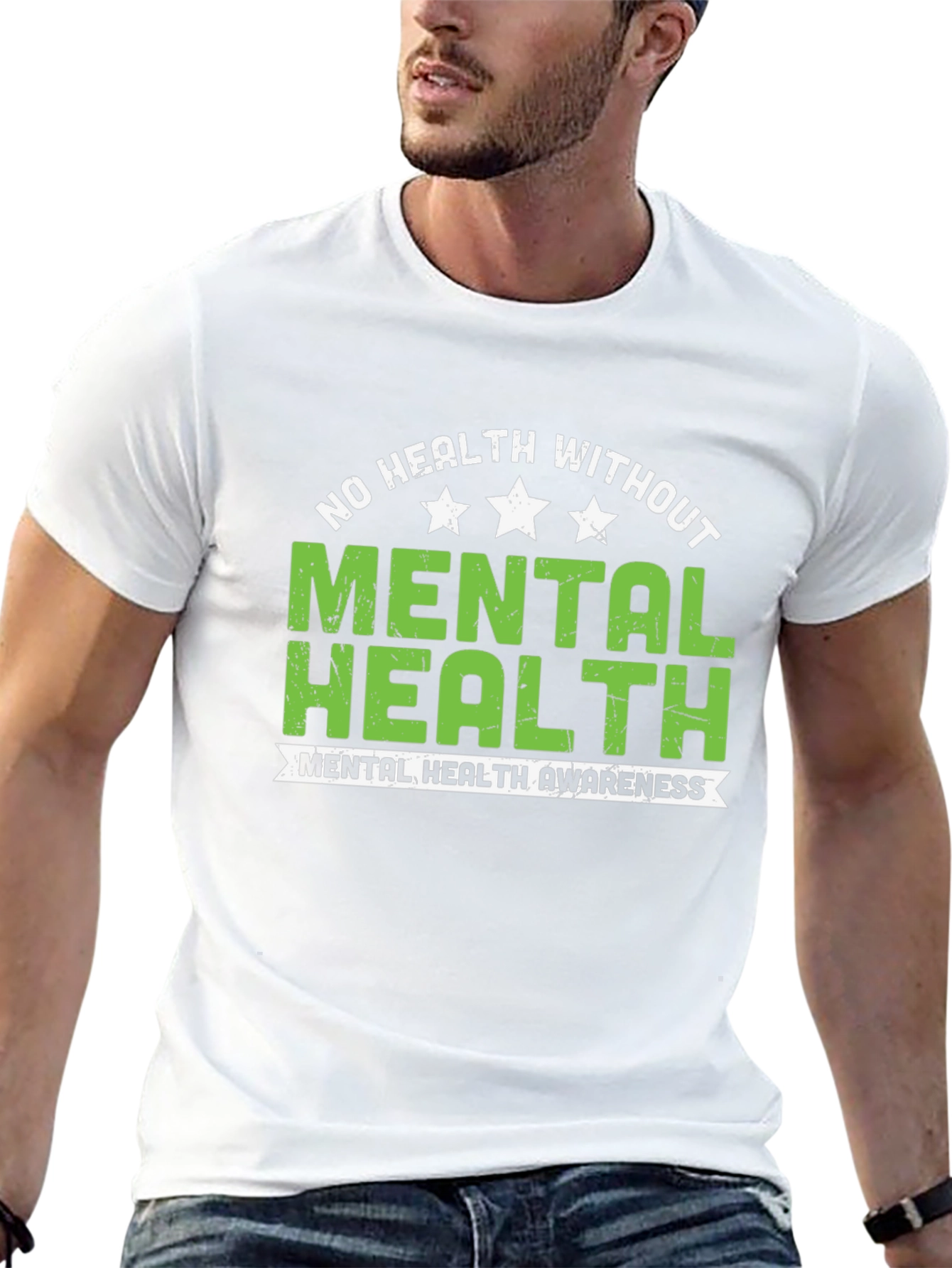 Mental Health Awareness Graphic T-Shirt