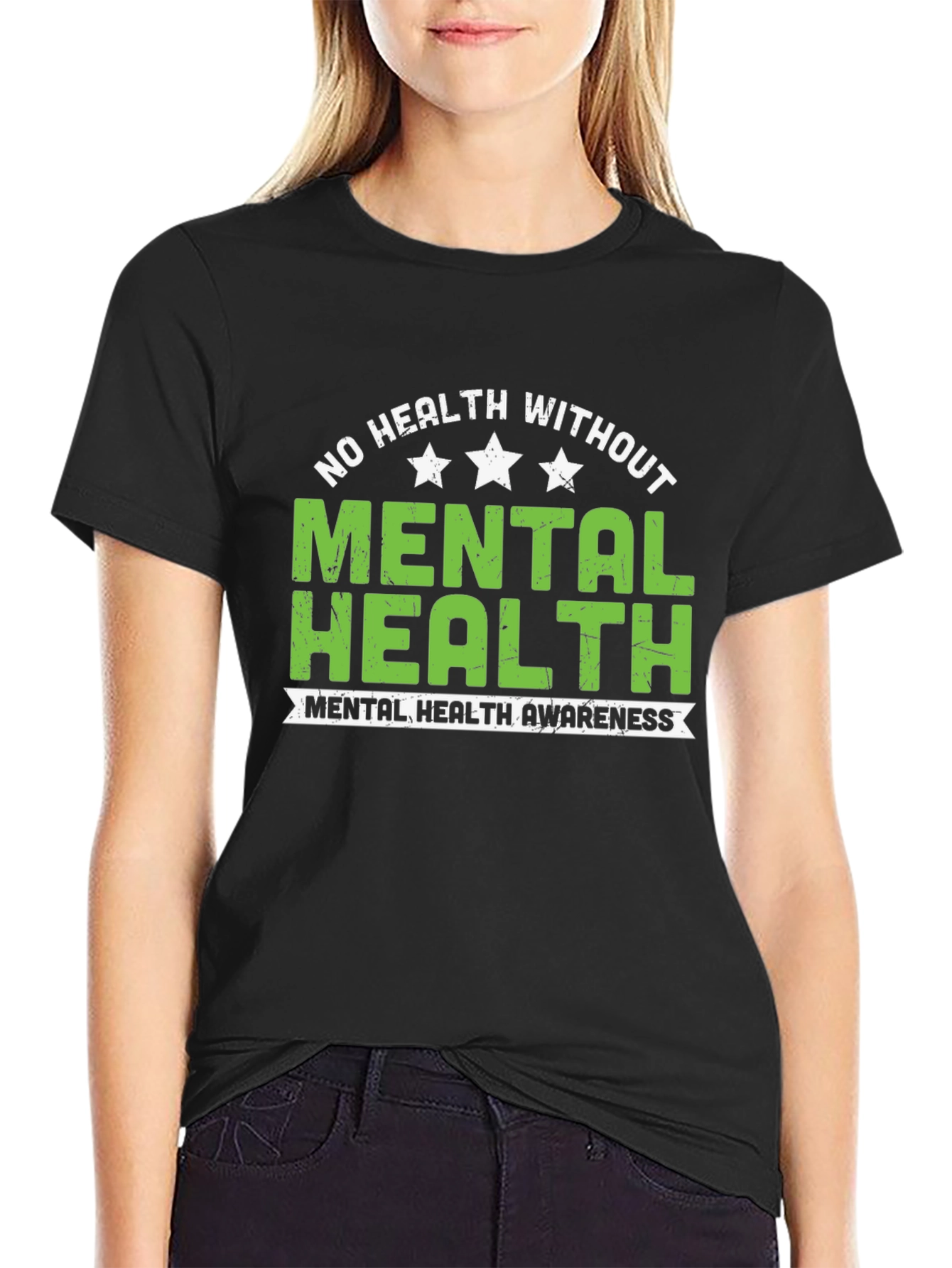 Mental Health Awareness Graphic T-Shirt