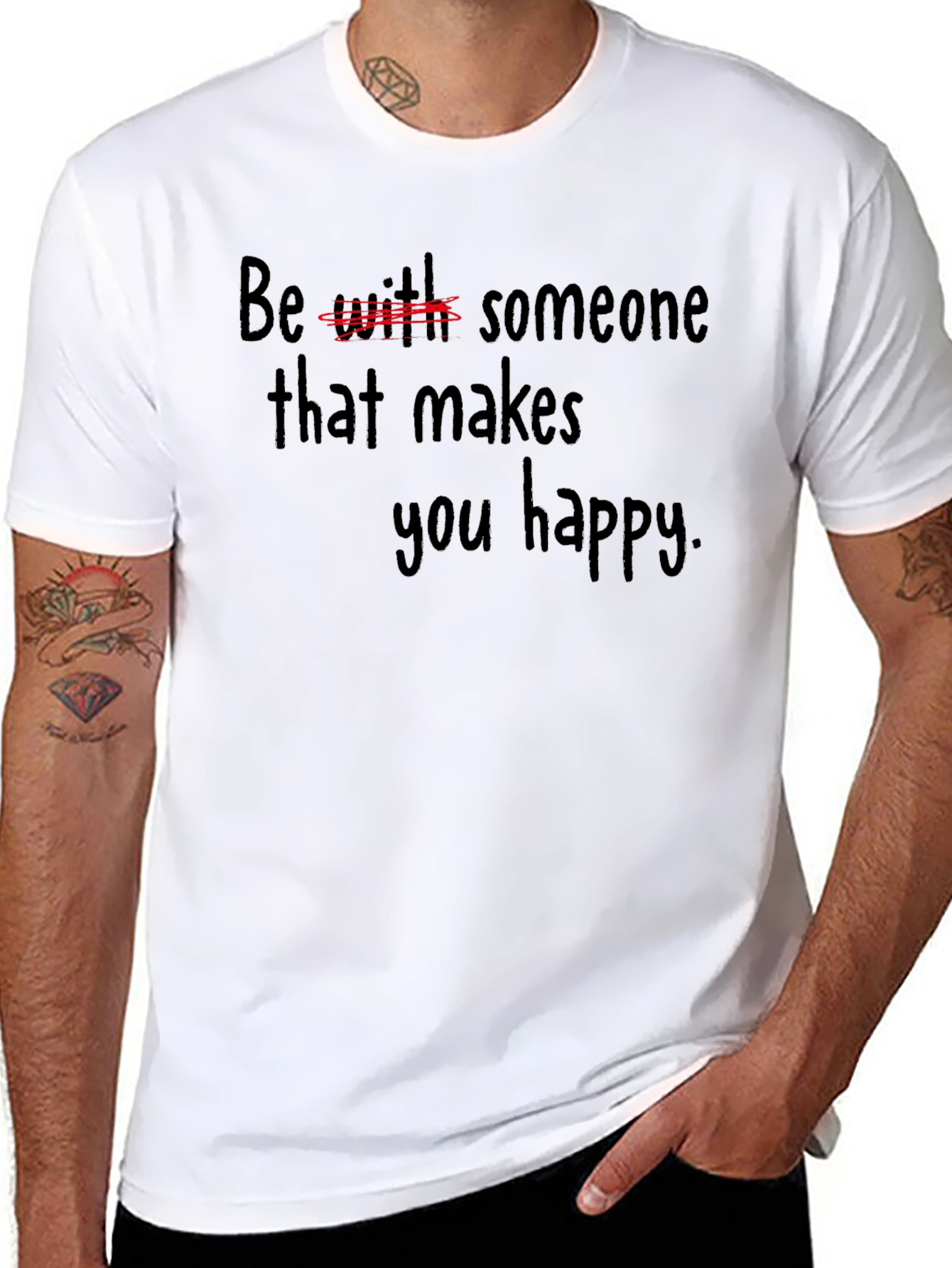Be Yourself T-Shirt - Find Your Happiness